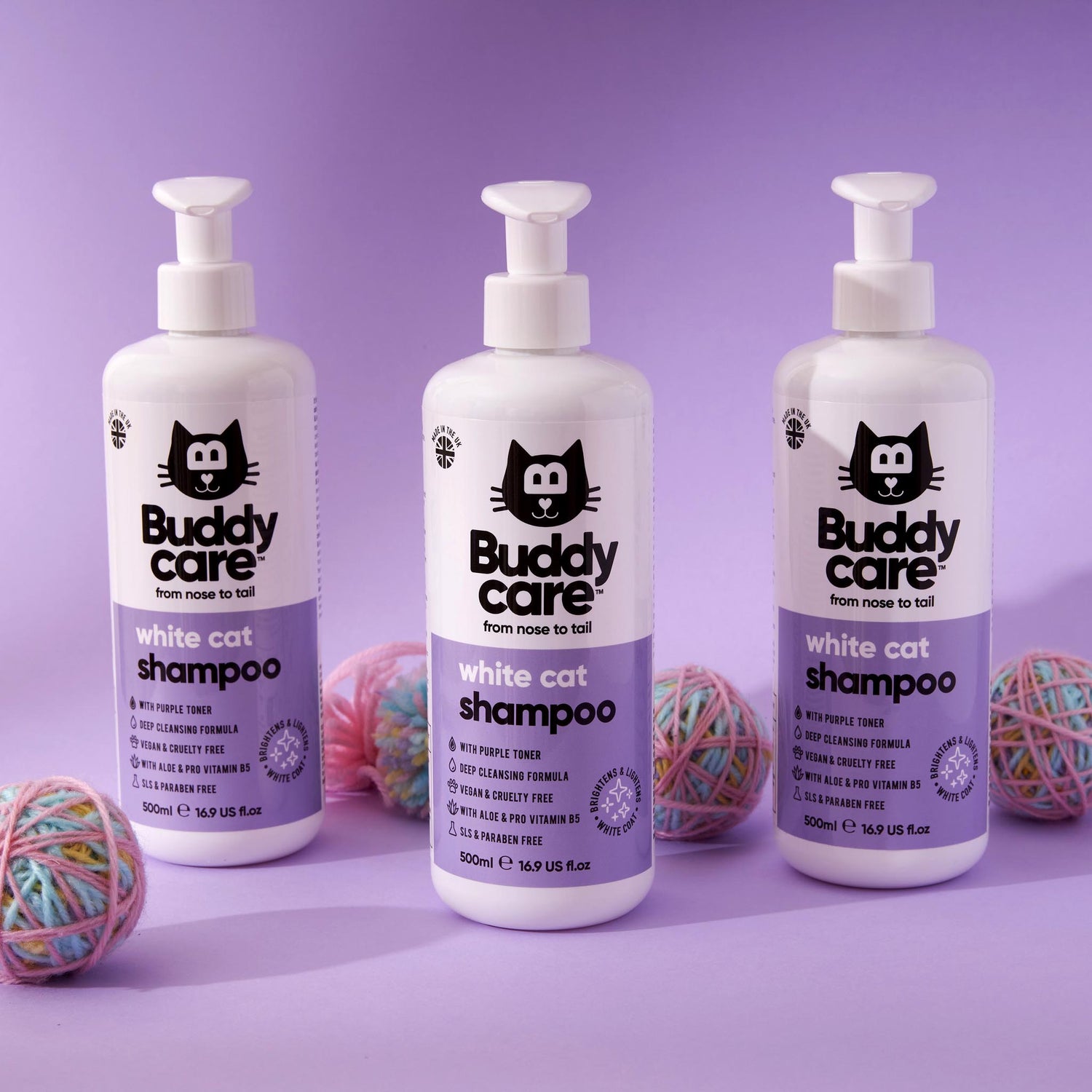 White Cat Shampoo by Buddycare