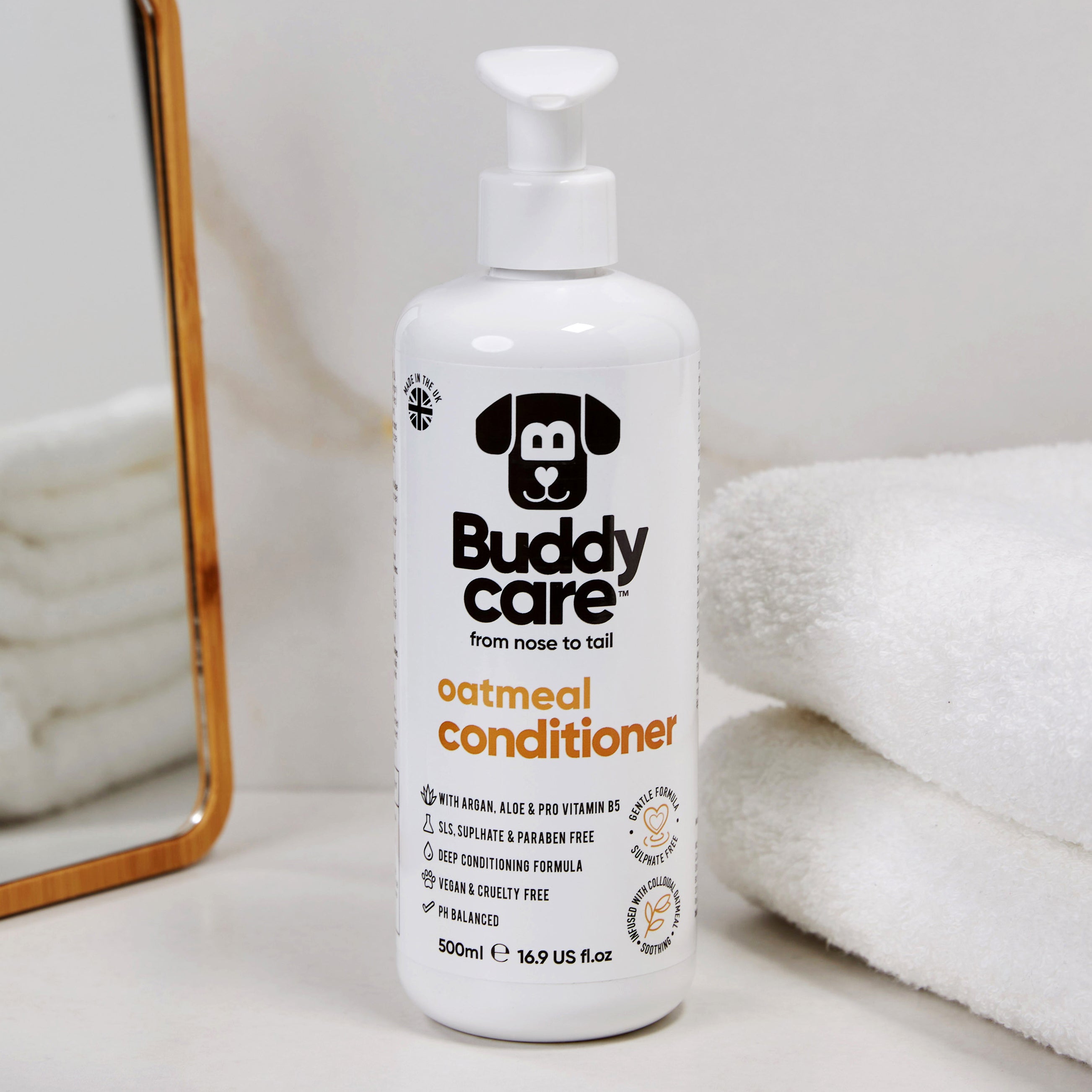 Oatmeal Dog Conditioner by Buddycare