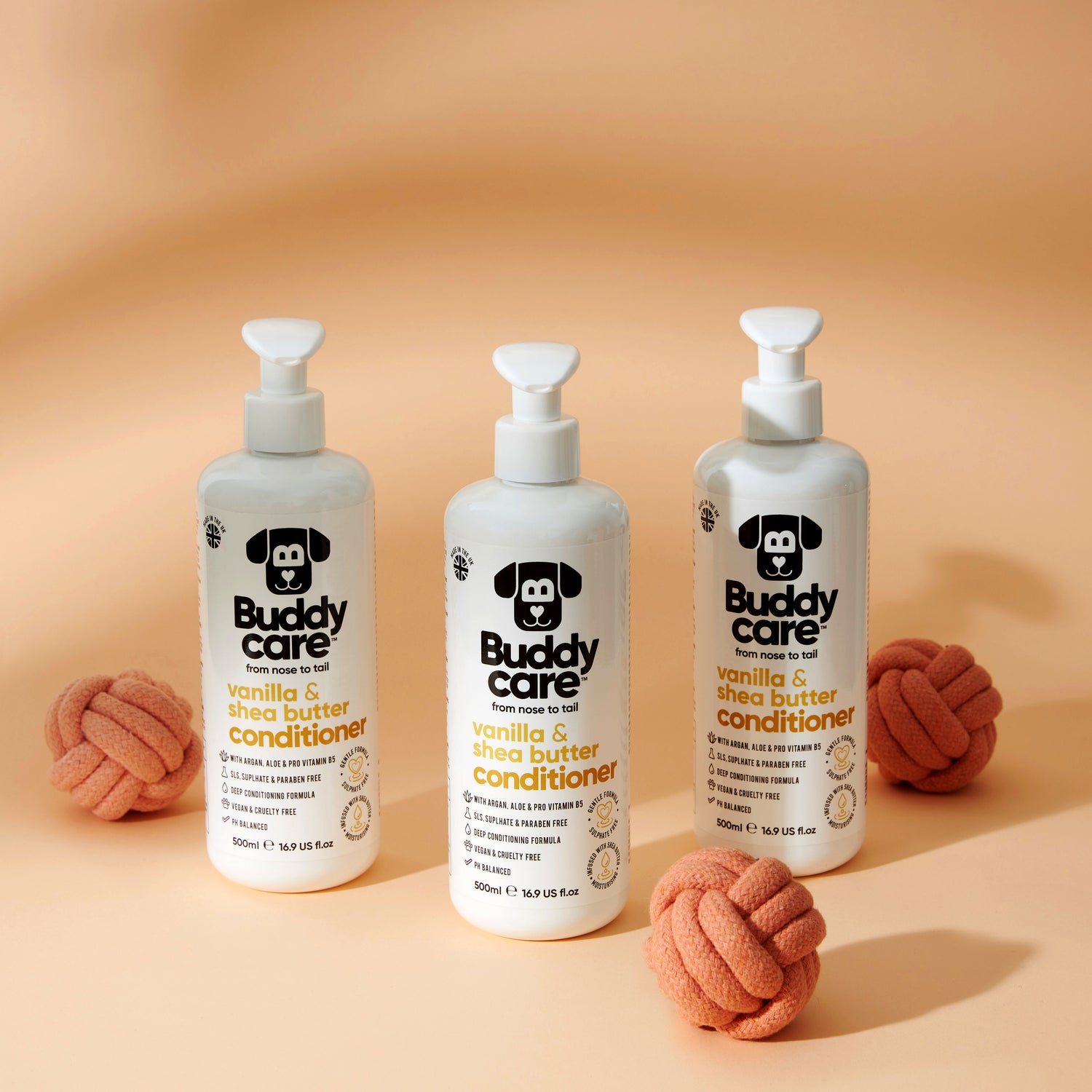 Vanilla & Shea Butter Dog Conditioner by Buddycare