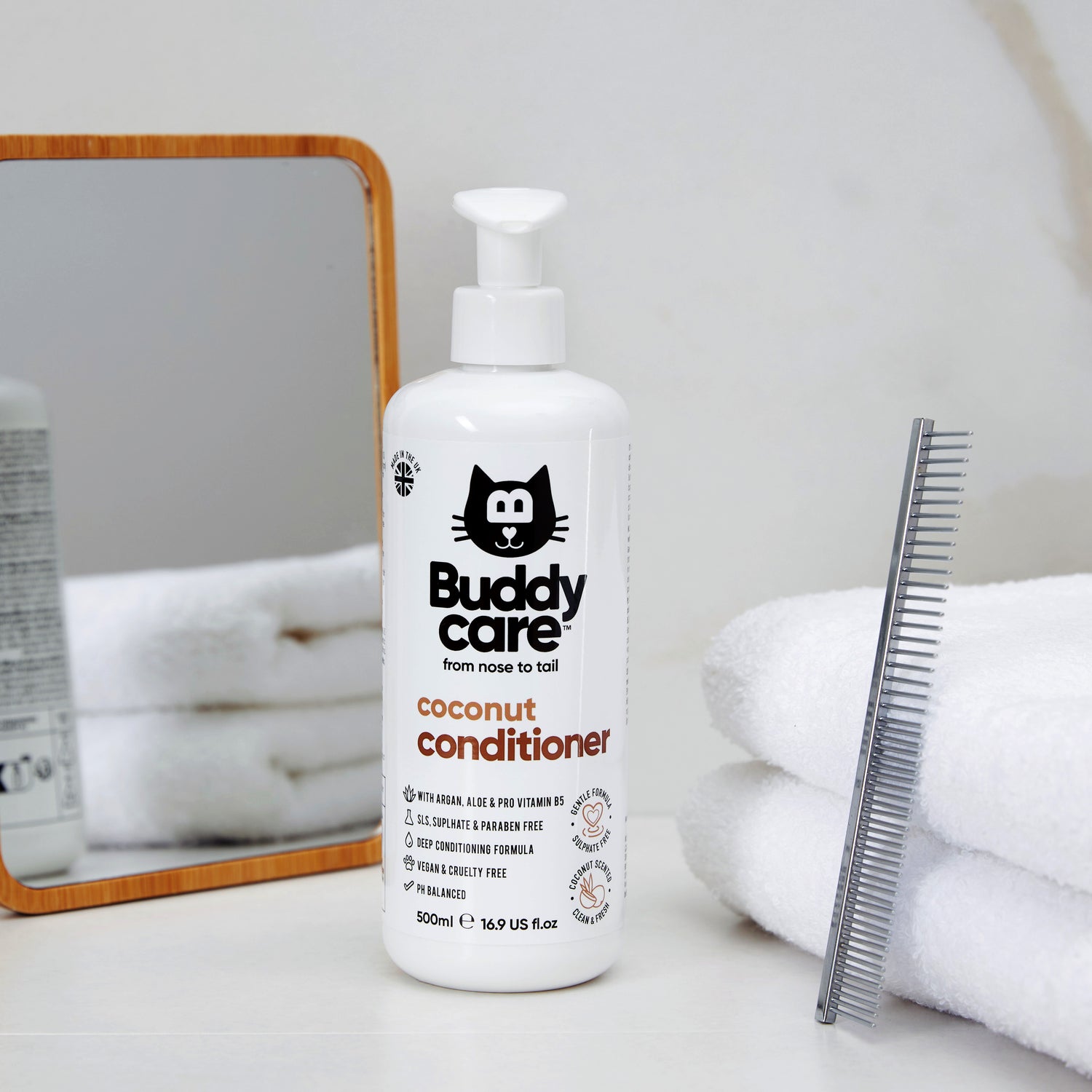 Coconut Cat Conditioner by Buddycare