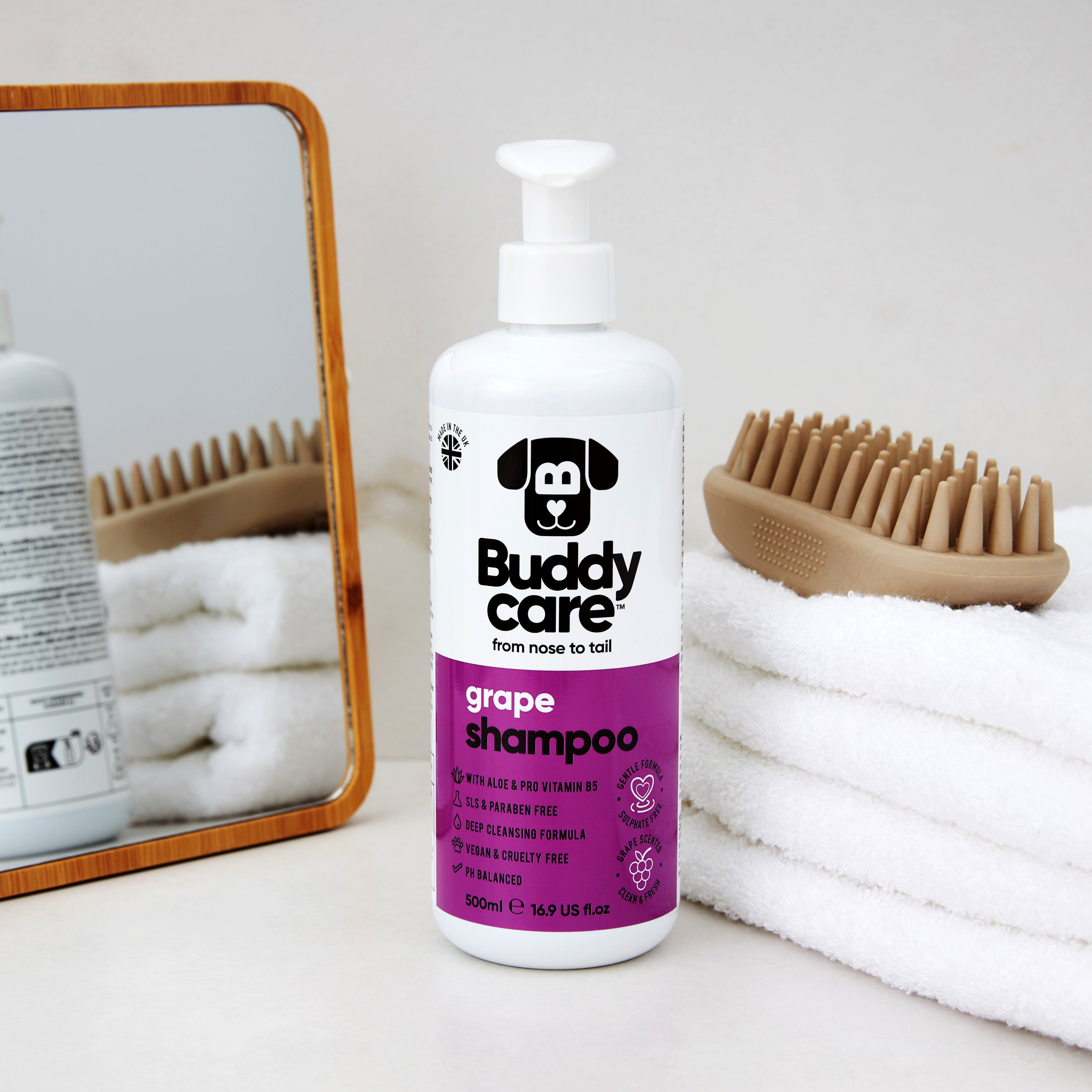 Grape Dog Shampoo by Buddycare