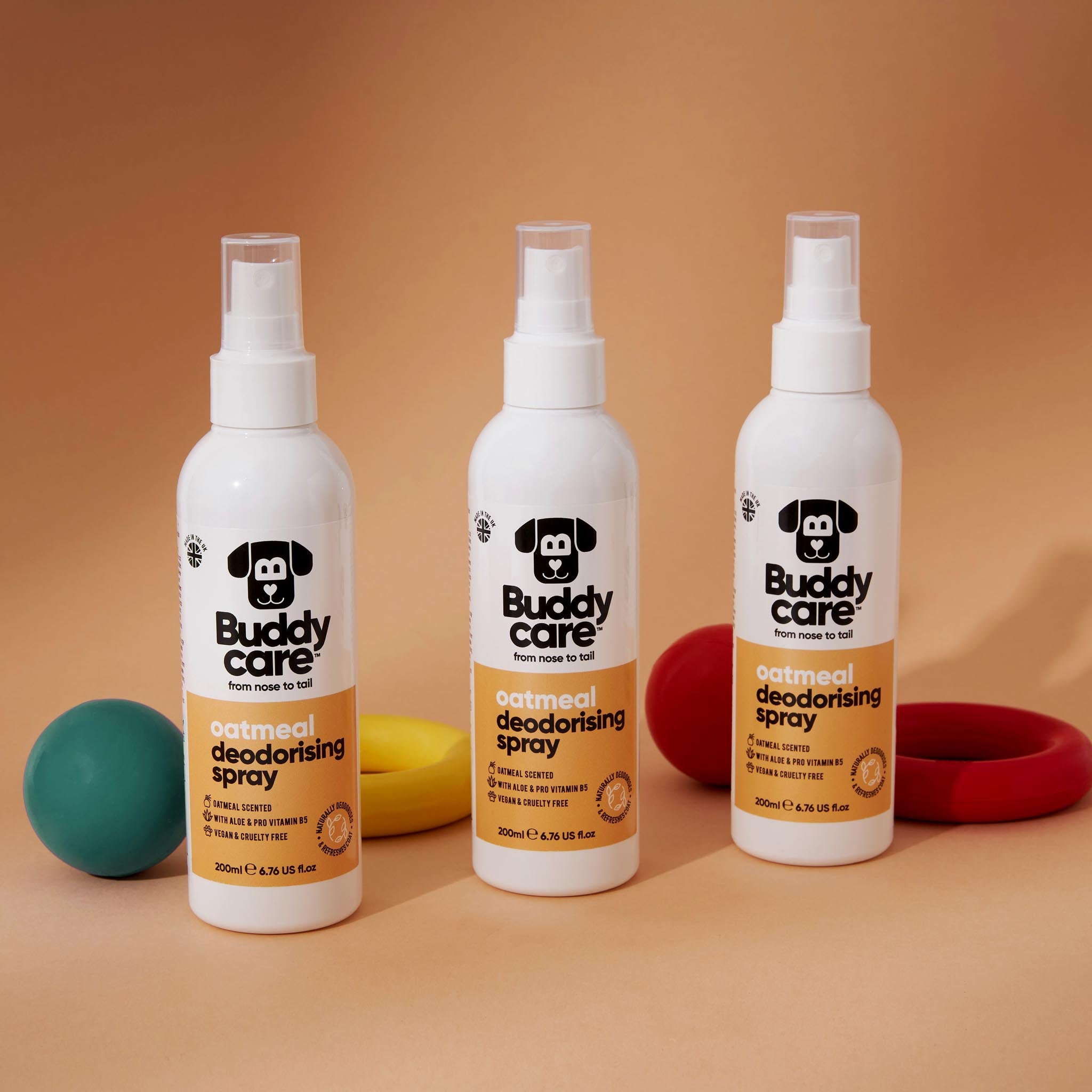 Oatmeal Dog Deodorising Spray by Buddycare