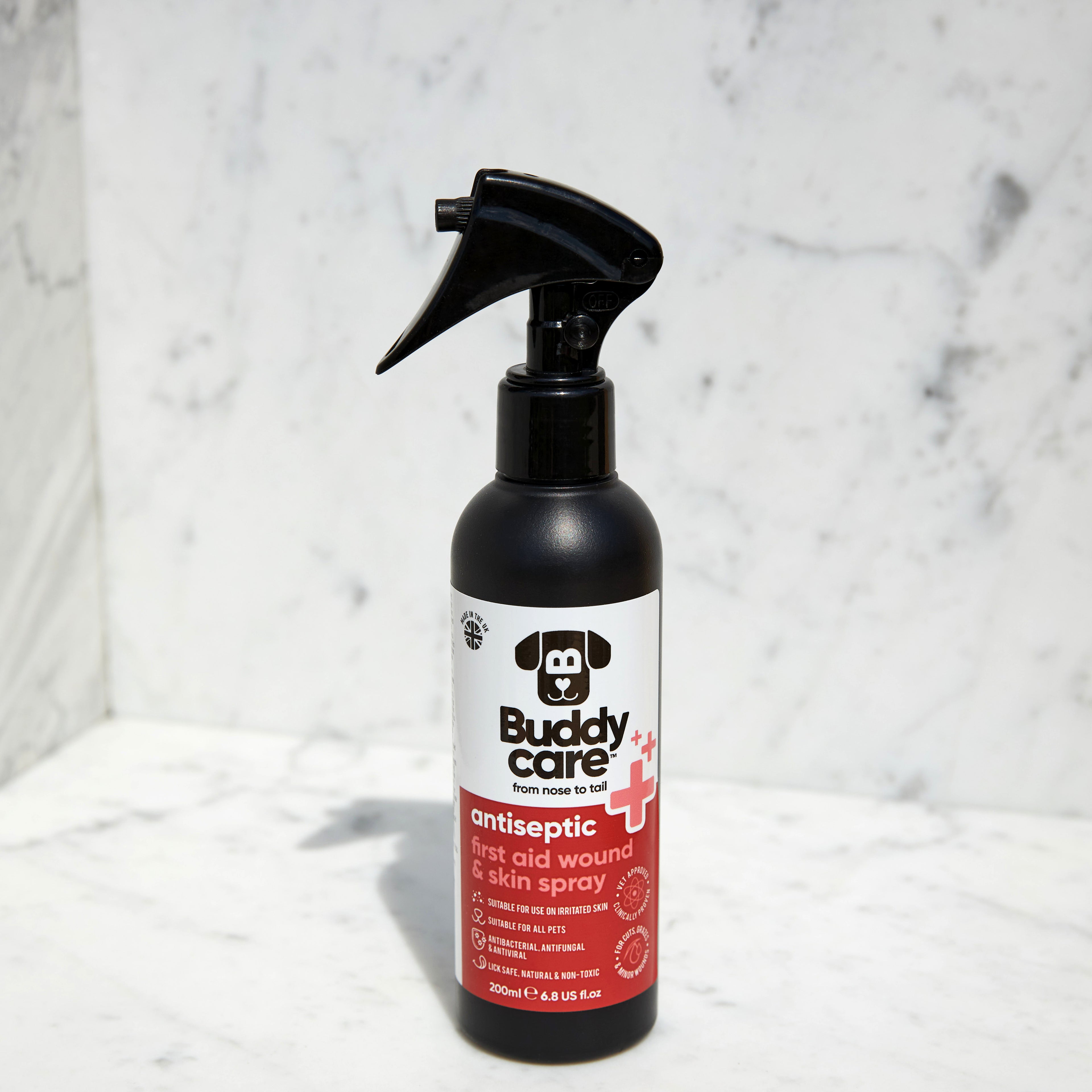 Pet Antiseptic First Aid & Wound Spray by Buddycare