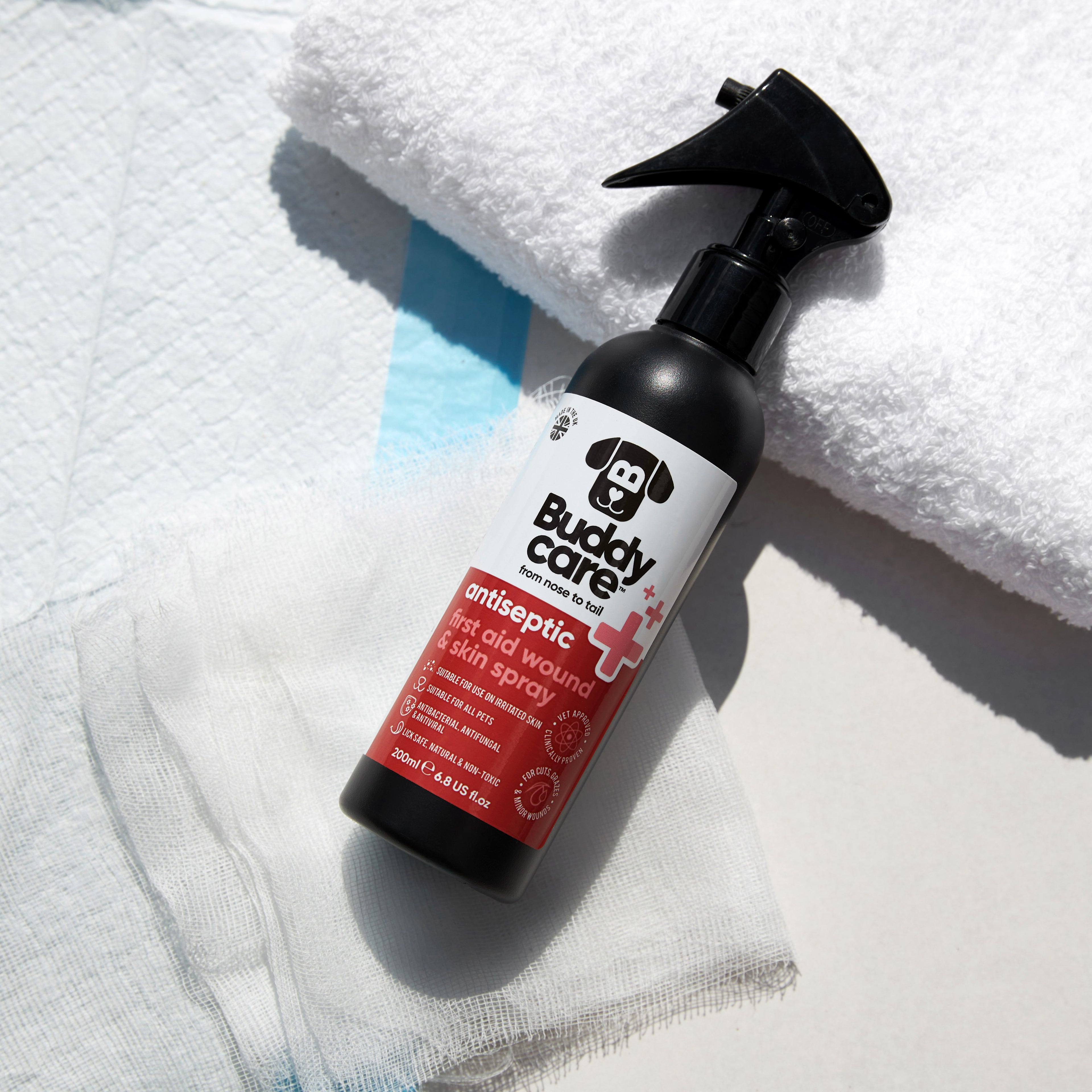 Pet Antiseptic First Aid & Wound Spray by Buddycare