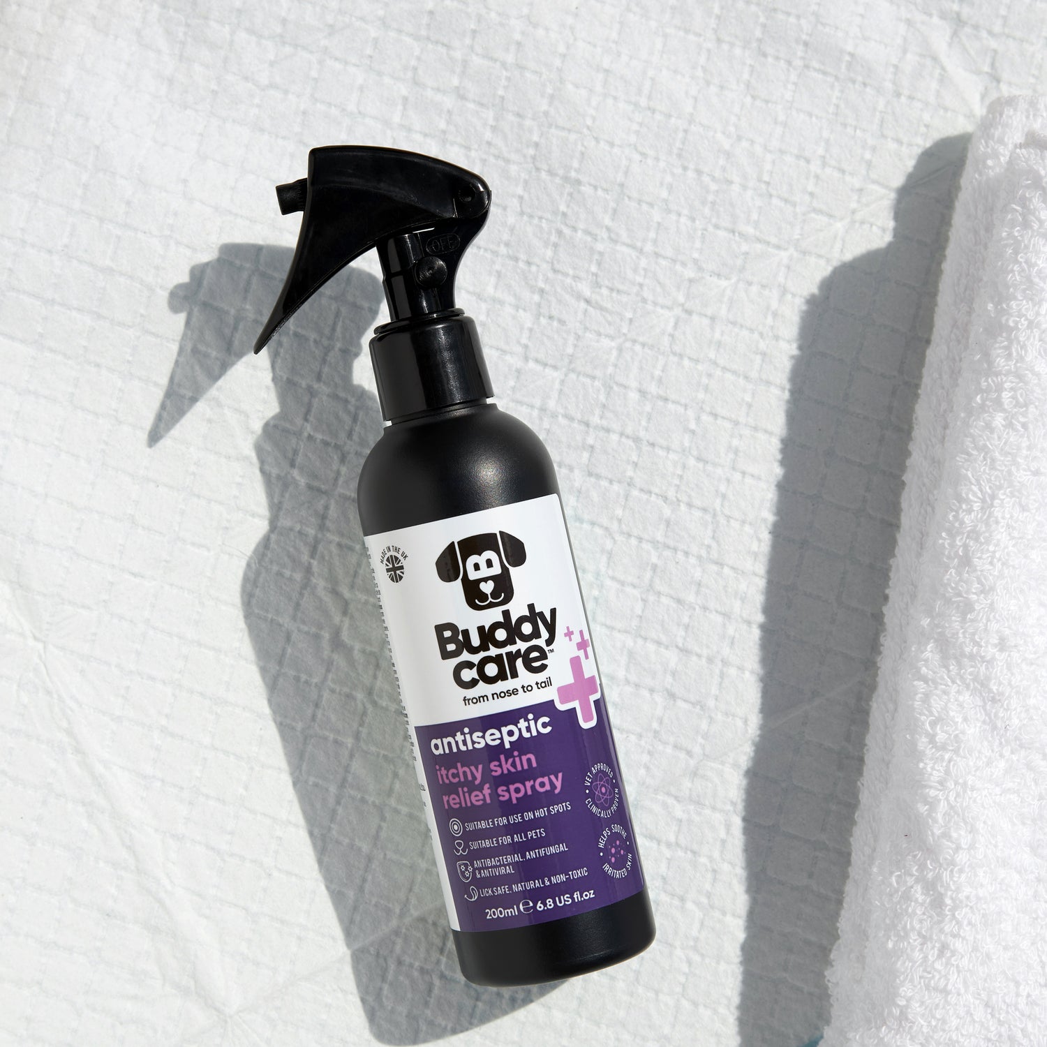 Pet Antiseptic Itchy Skin Relief Spray by Buddycare