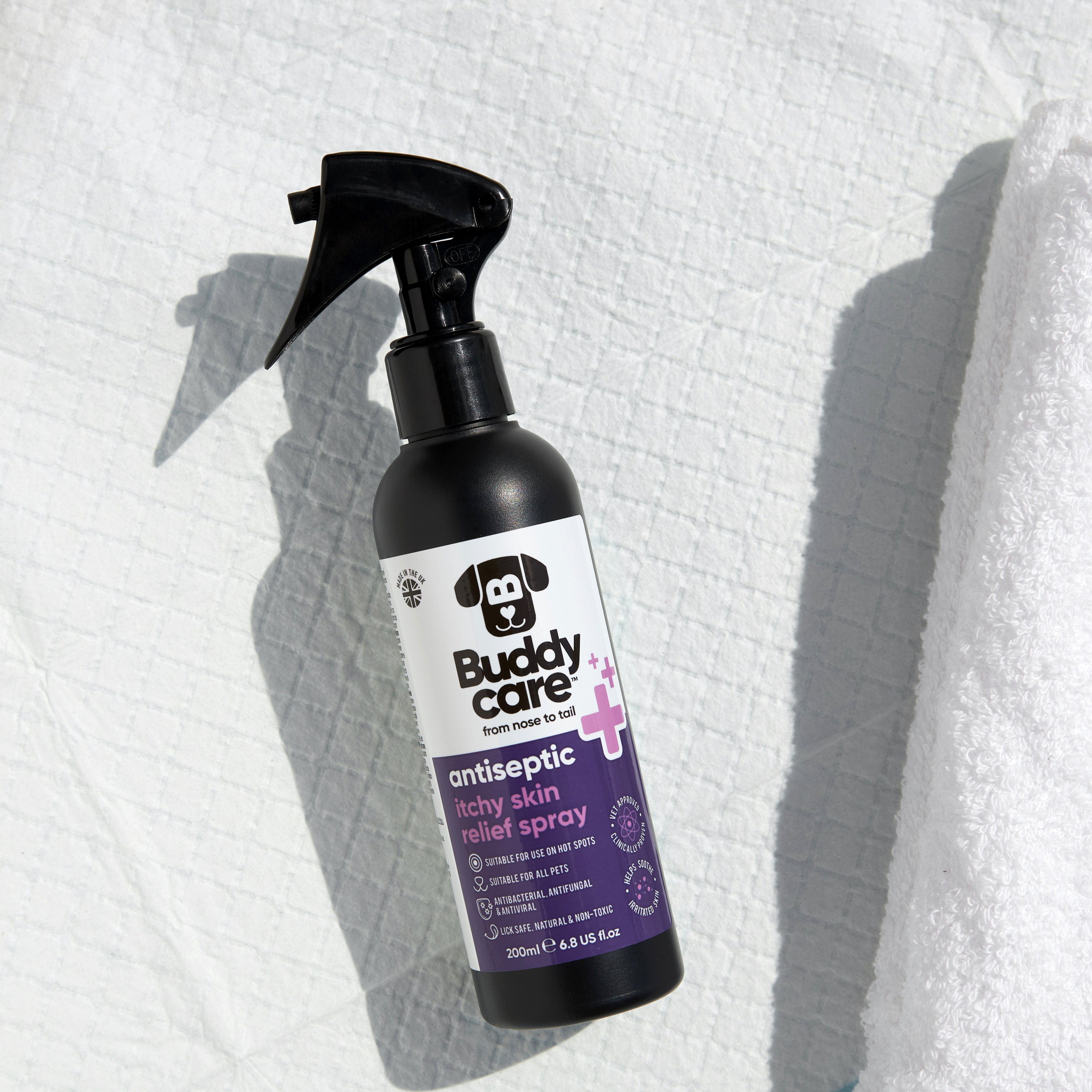Pet Antiseptic Itchy Skin Relief Spray by Buddycare