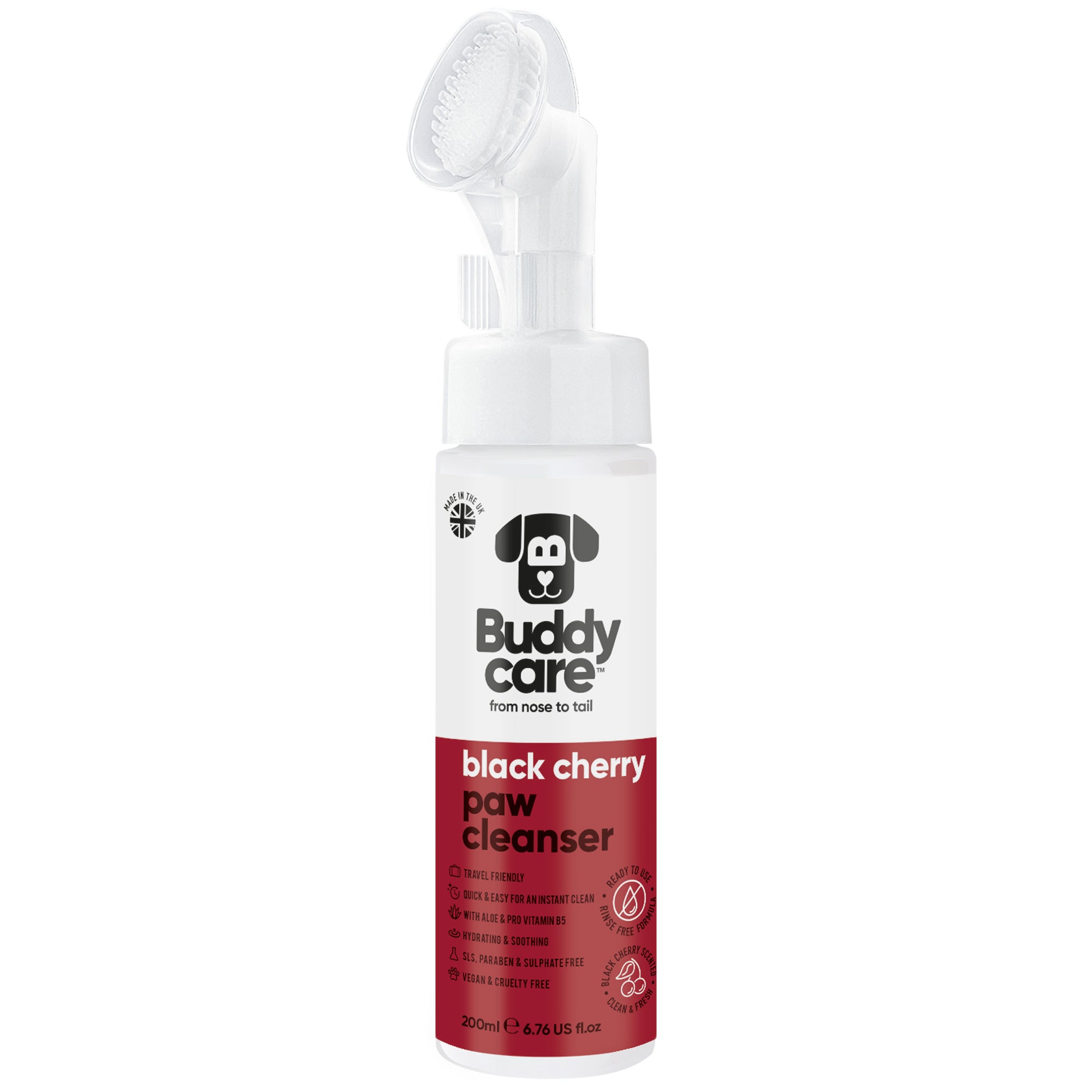 Black Cherry Paw Cleanser