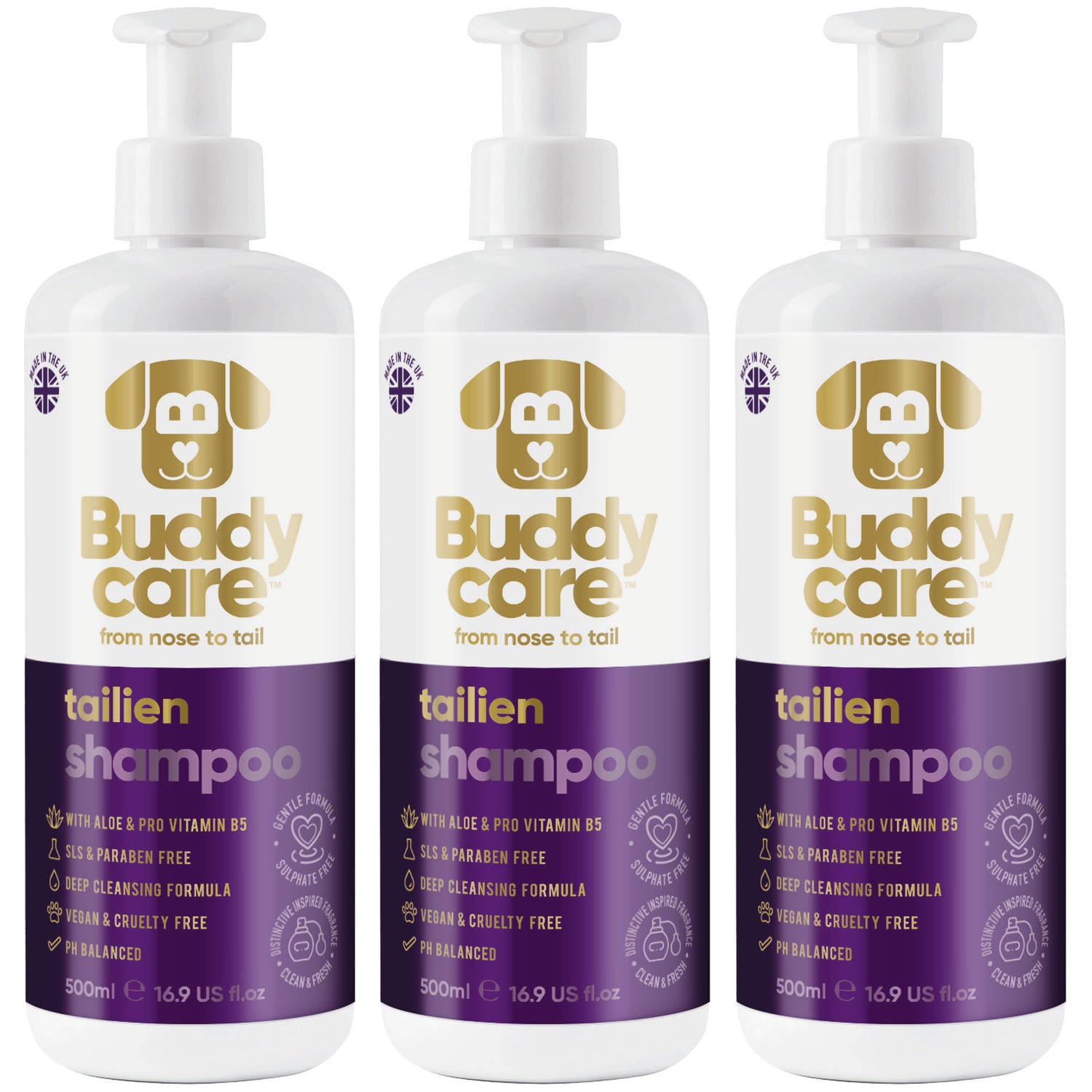 Tailien Dog Shampoo by Buddycare