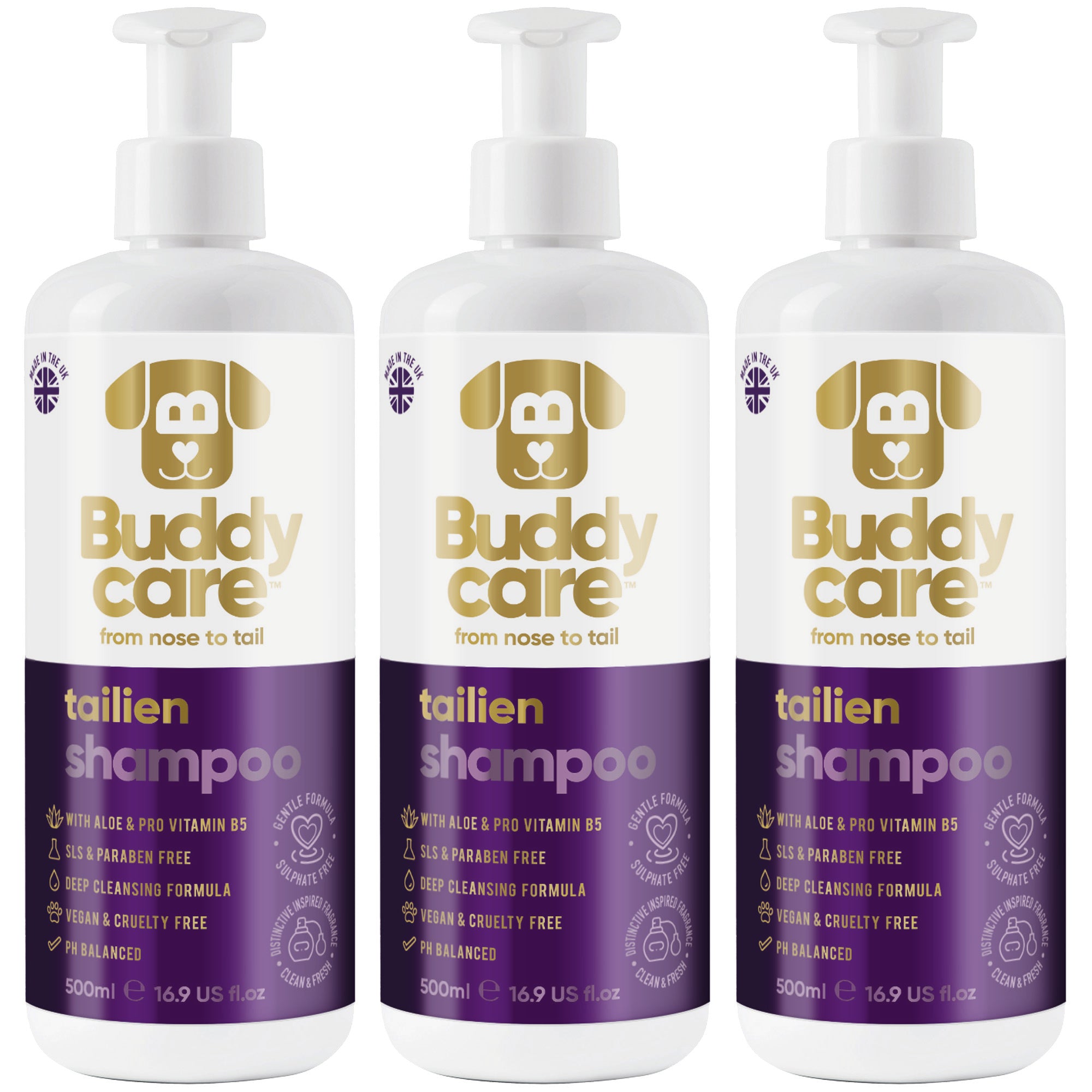 Tailien Dog Shampoo by Buddycare