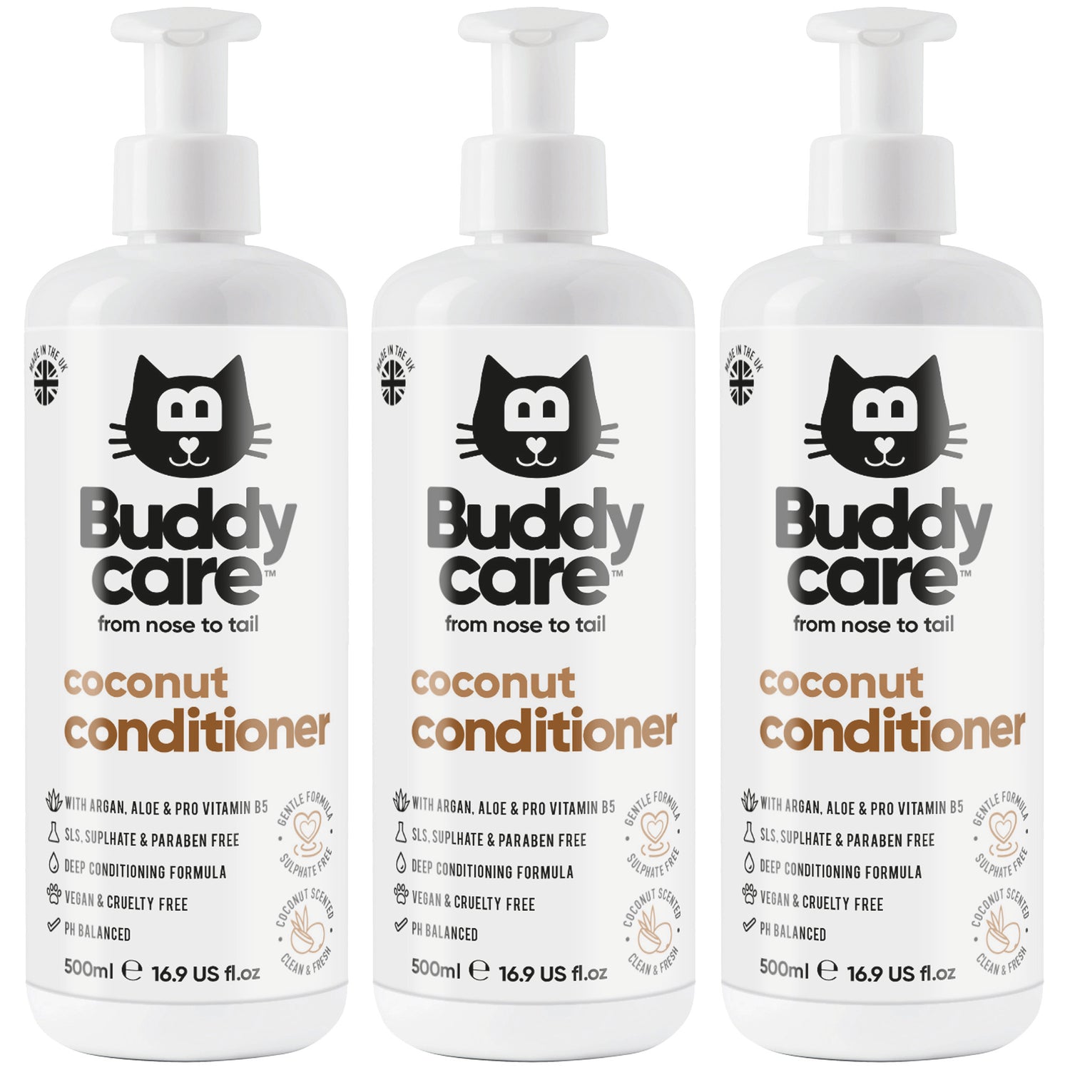 Coconut Cat Conditioner by Buddycare