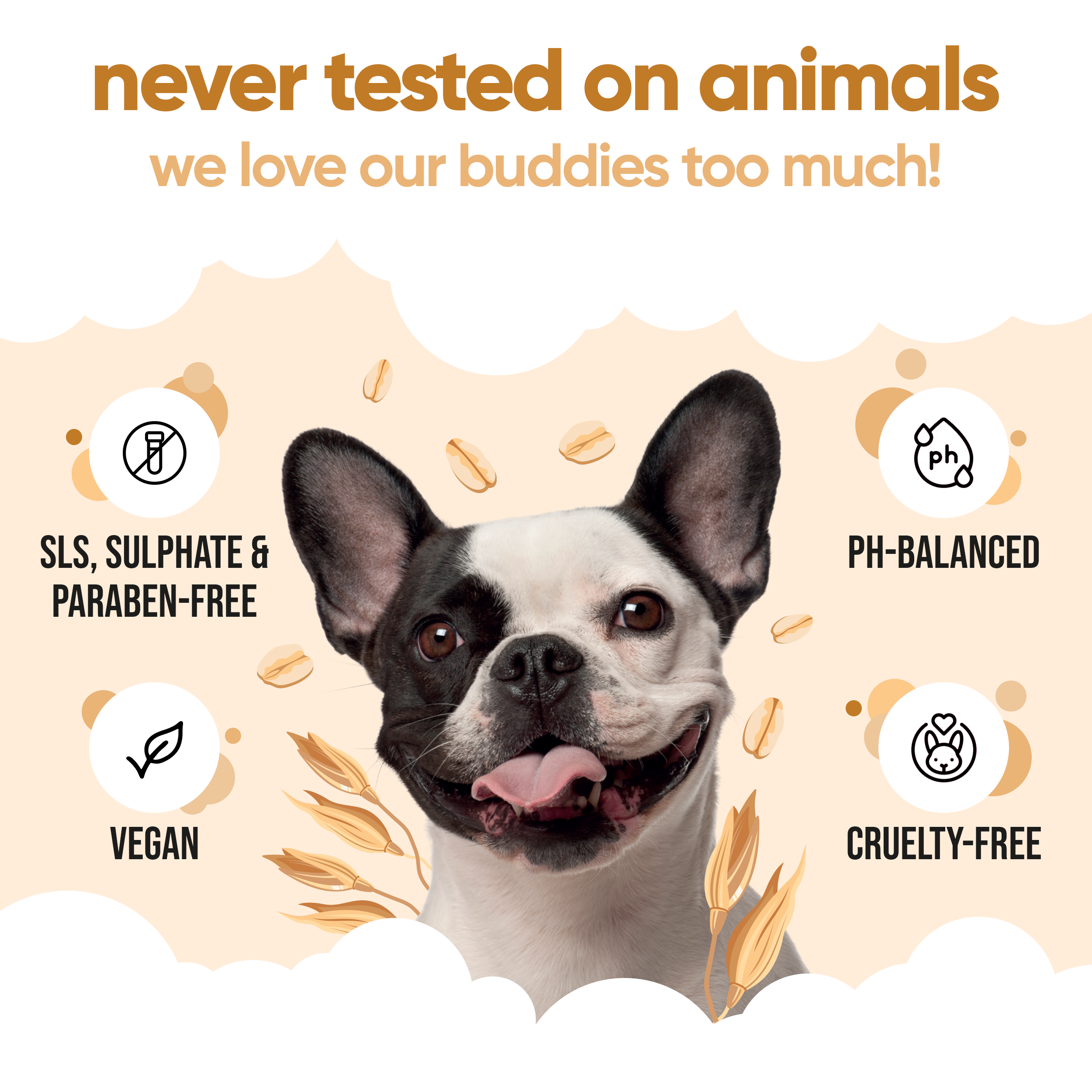 Oatmeal Dog Conditioner by Buddycare