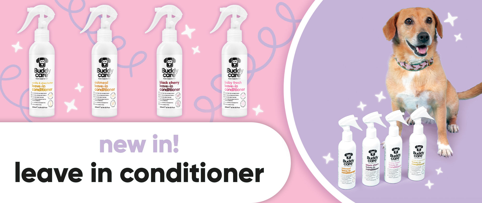 NEW ARRIVAL: Leave-In Conditioners for Softer, Smoother Coats ✨