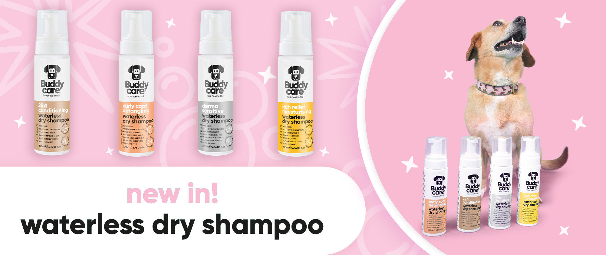 NEW IN: Functional Waterless Dry Shampoo 🐶