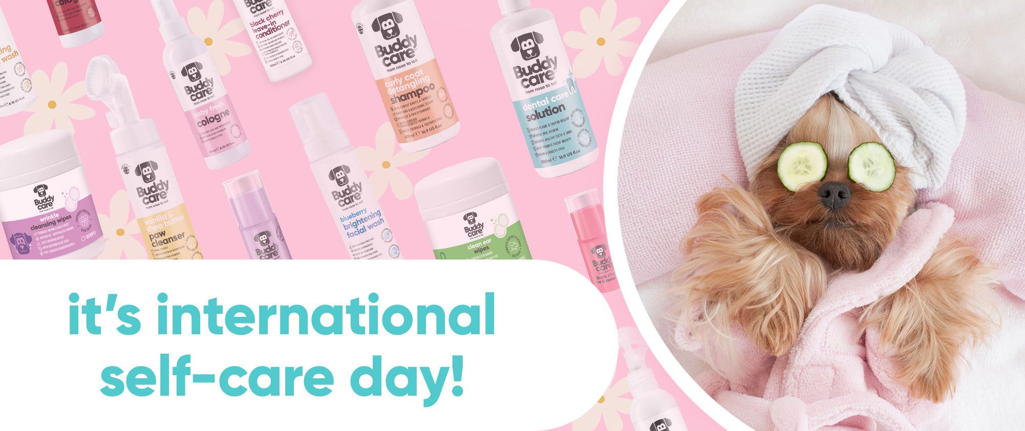 National Self-Care Day: Treat Your Buddies to Something Extra 🫧🐶