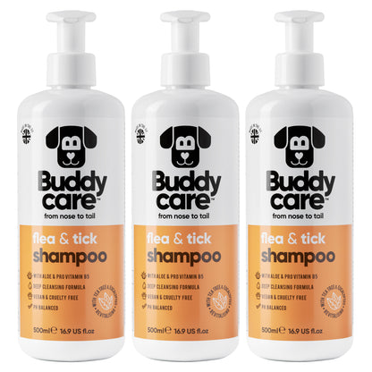 Flea &amp; Tick Dog Shampoo by Buddycare