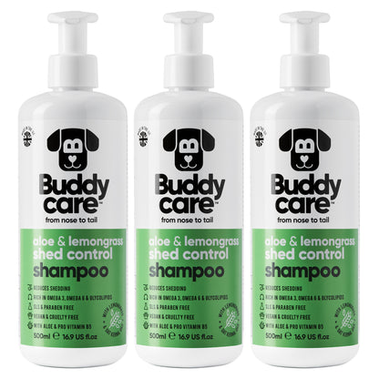 Shed Control Aloe &amp; Lemongrass Dog Shampoo