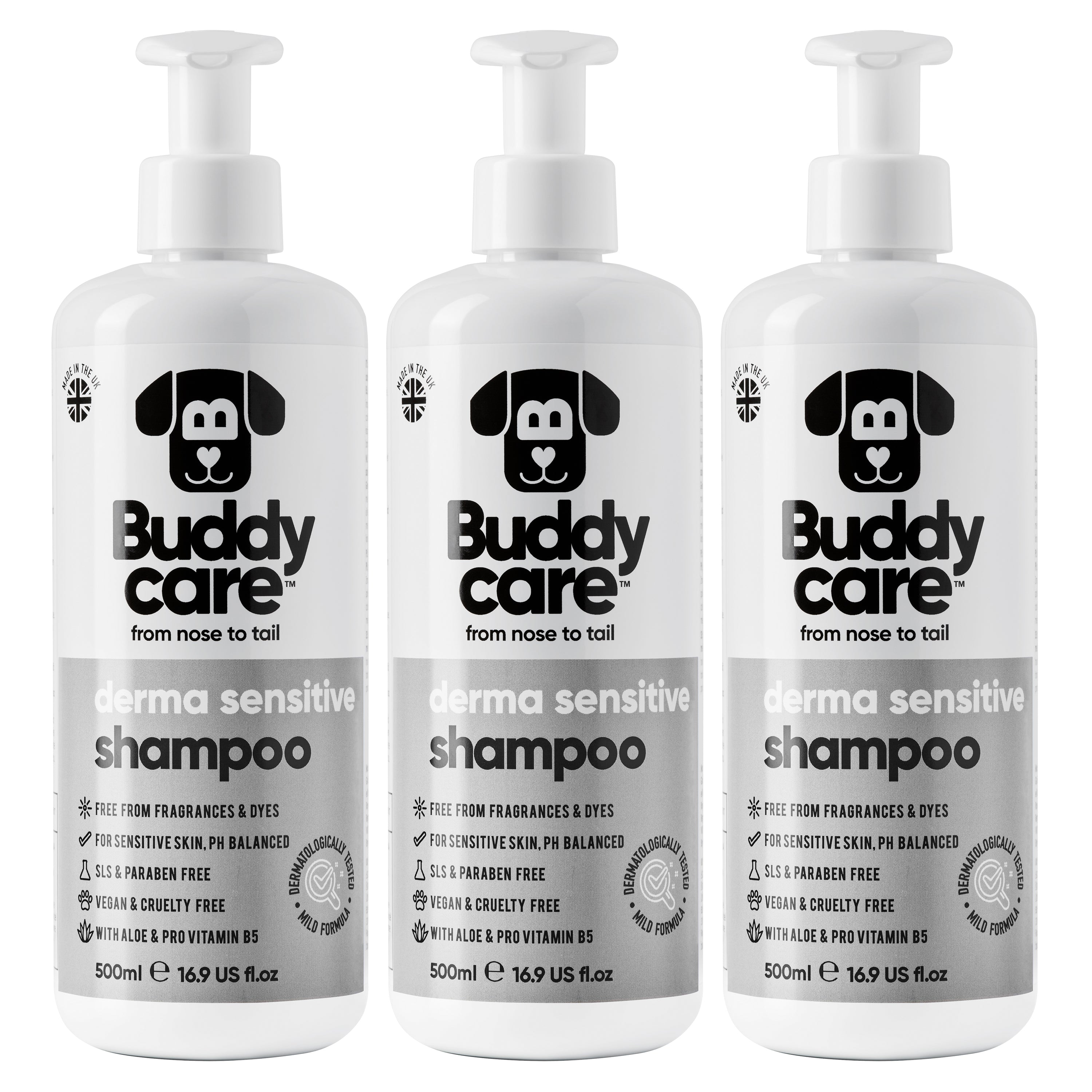 Derma Sensitive Dog Shampoo by Buddycare