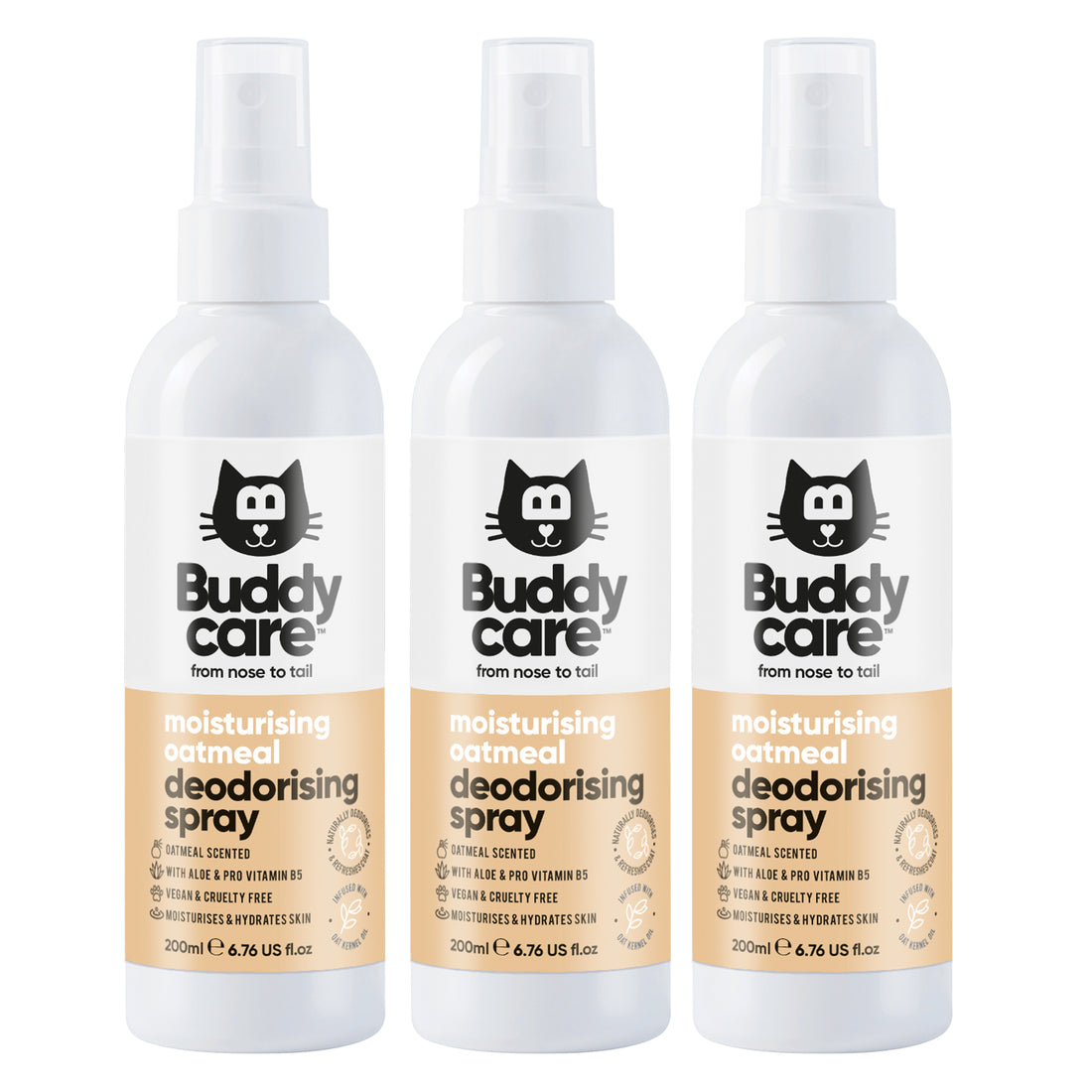 Oatmeal Cat Deodorising Spray