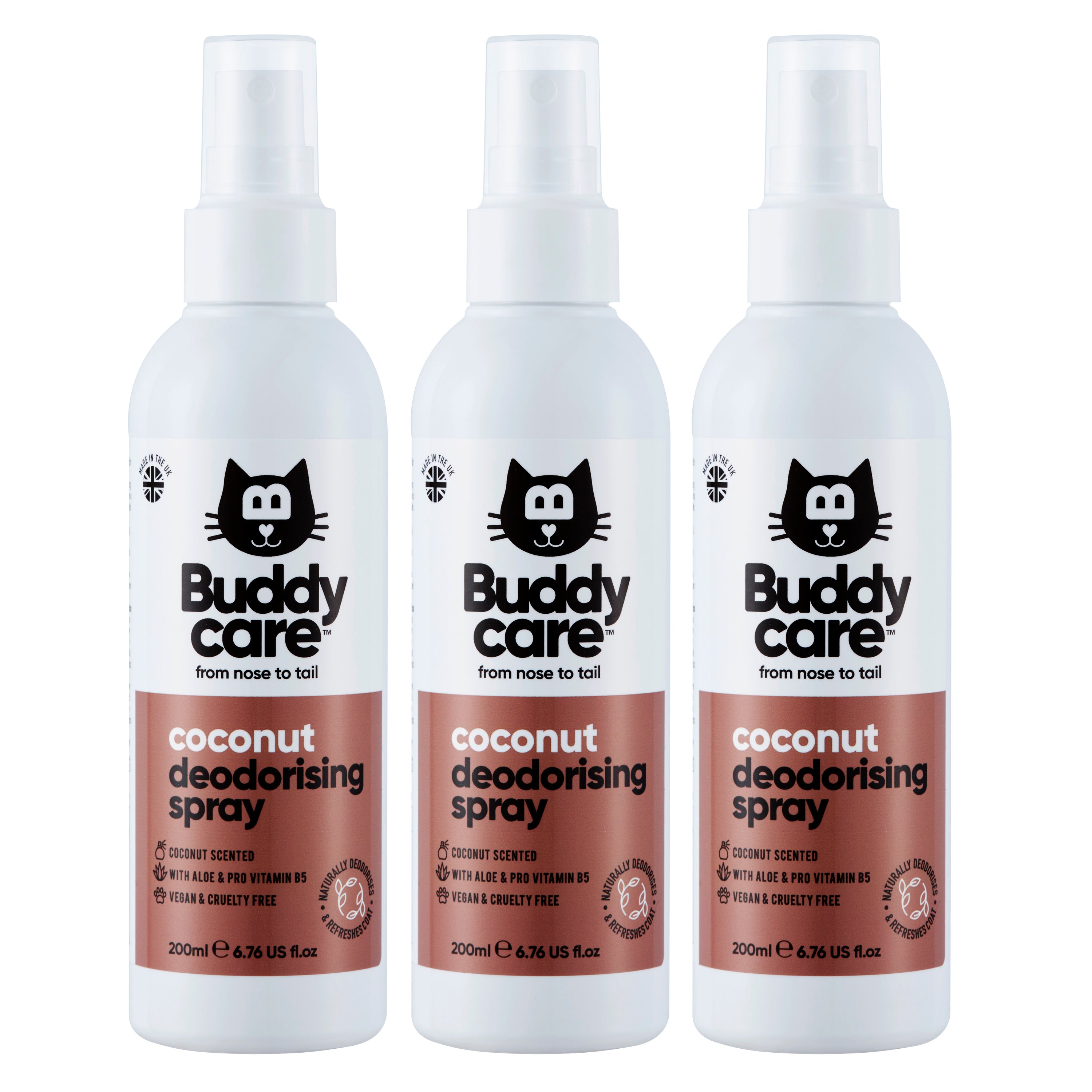 Coconut Cat Deodorising Spray by Buddycare