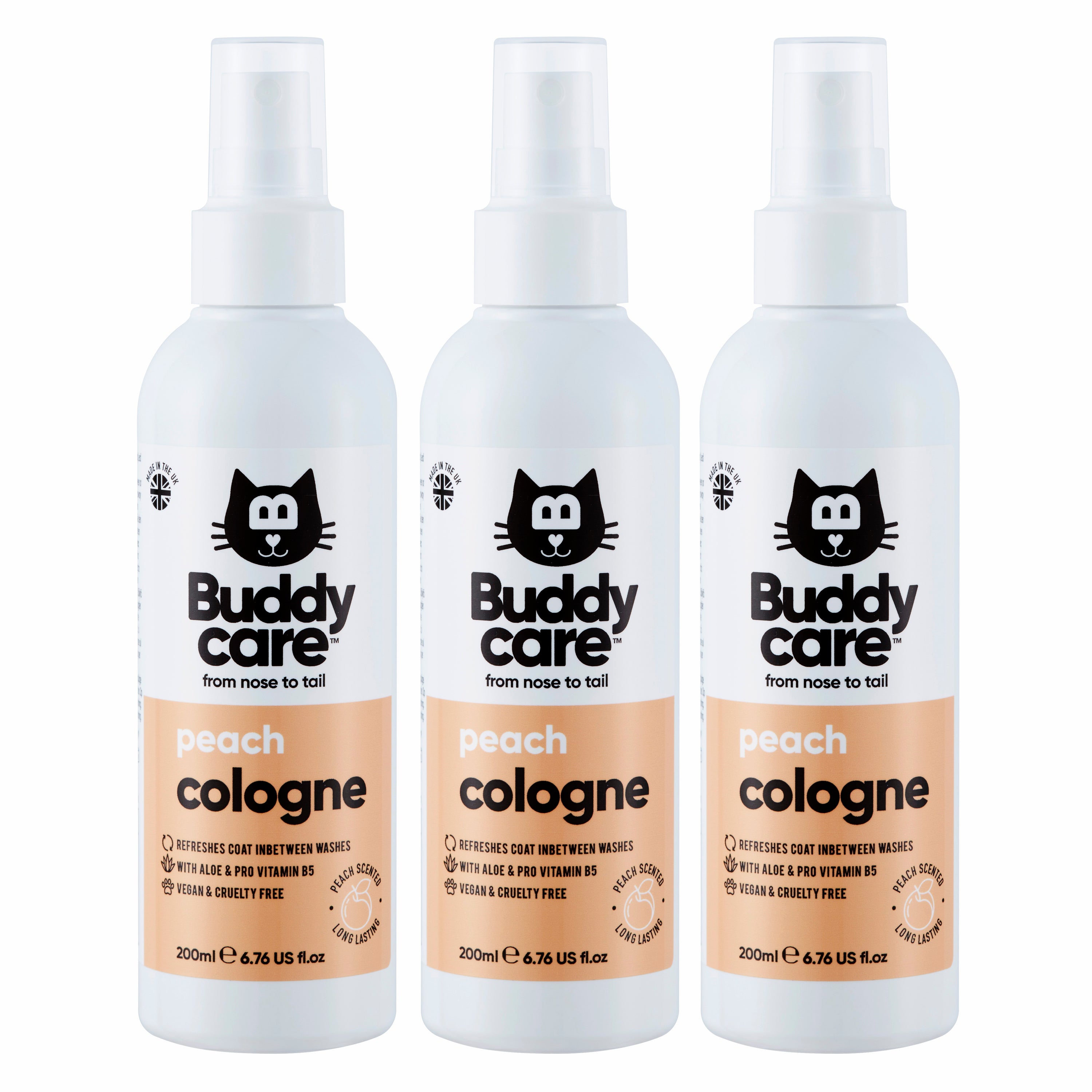 Peach Cat Cologne by Buddycare