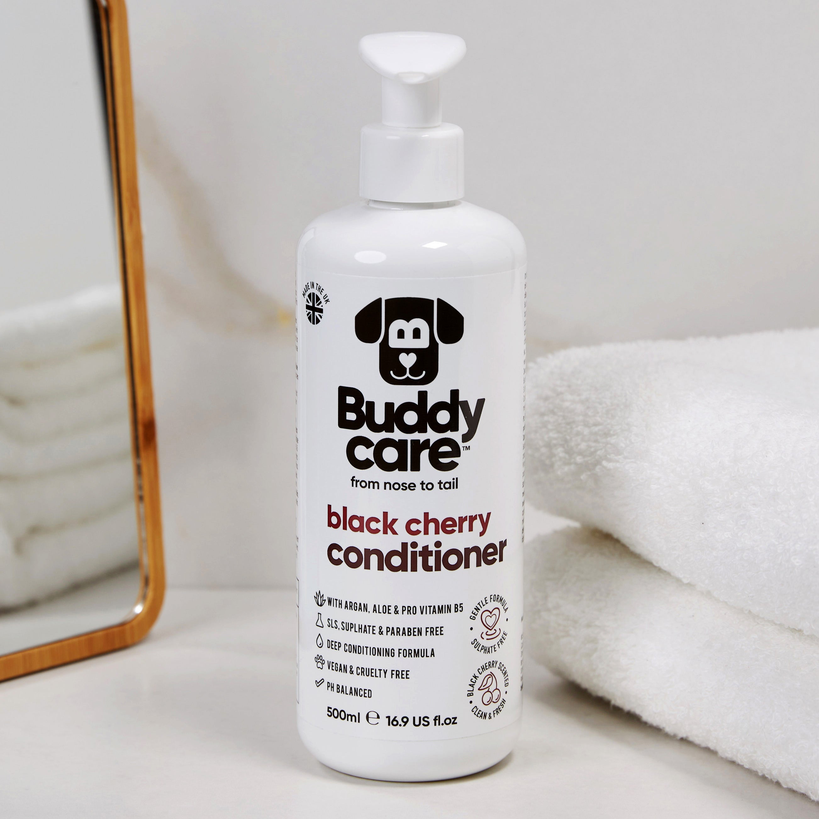 Black Cherry Dog Conditioner by Buddycare