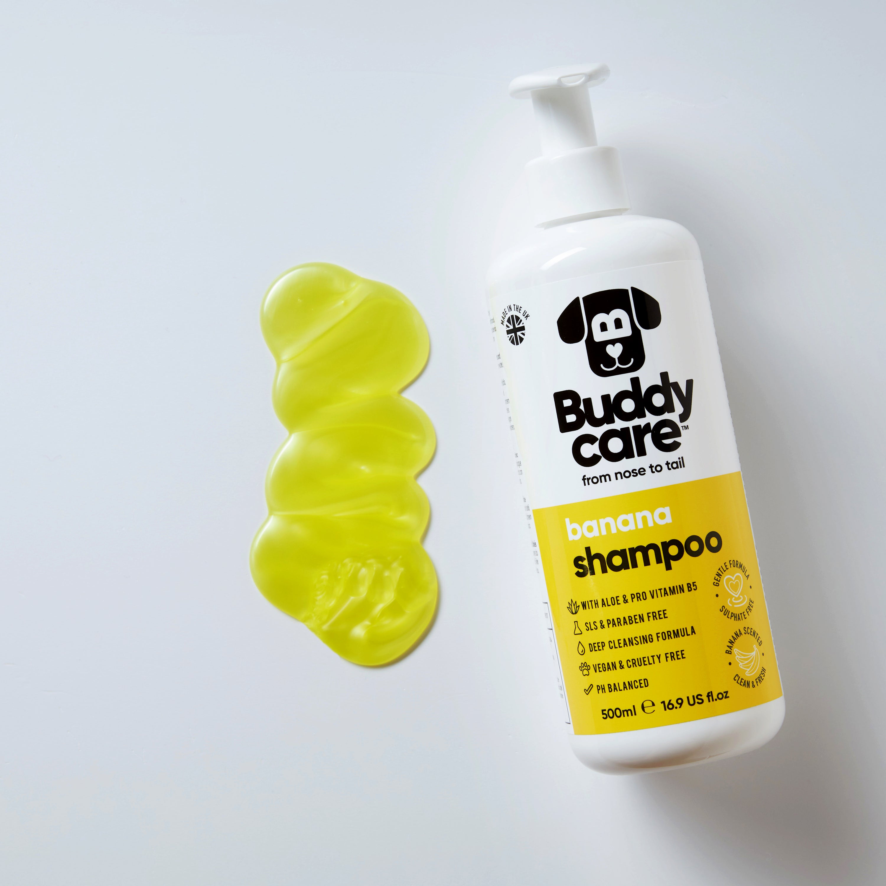 Banana Dog Shampoo by Buddycare