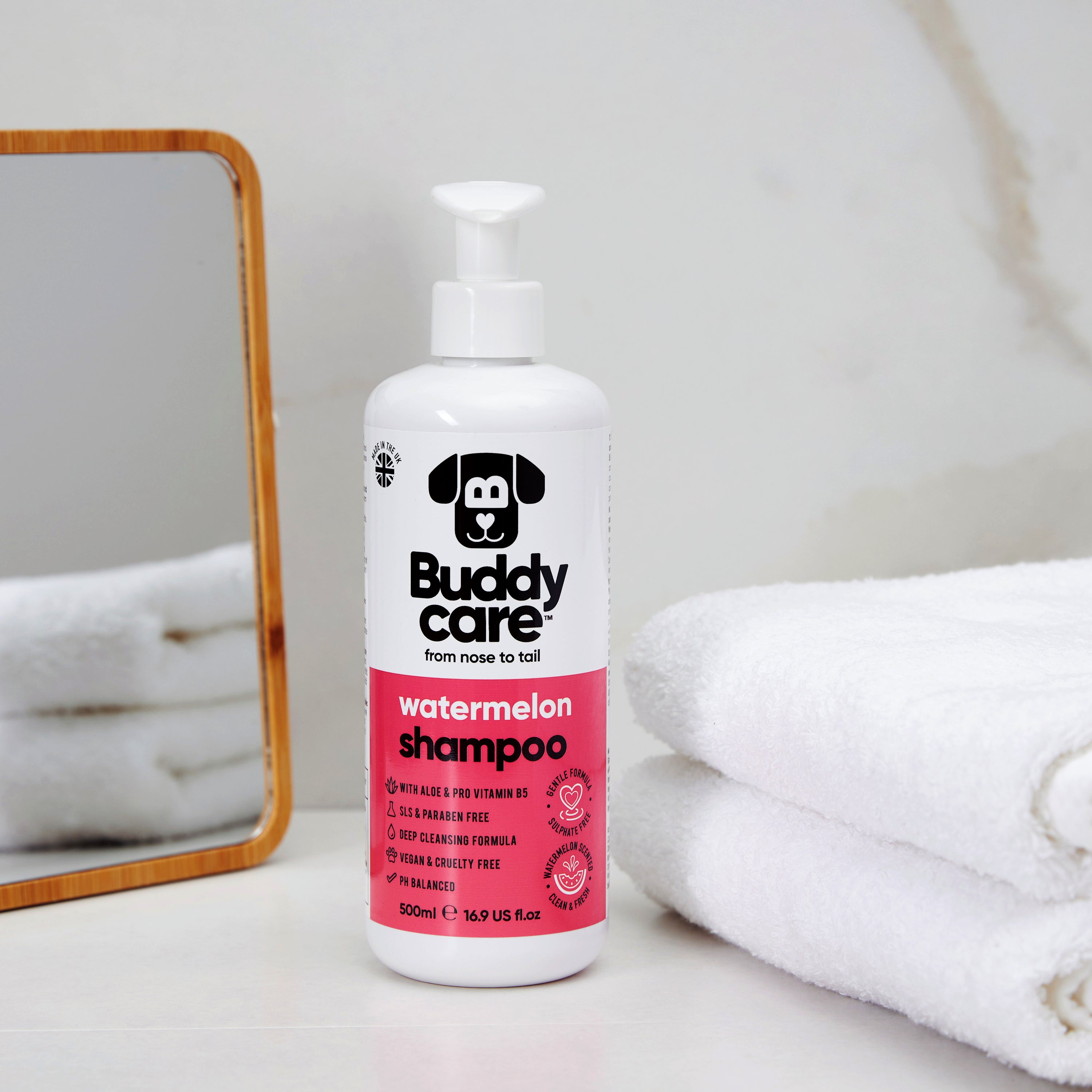 Watermelon Dog Shampoo by Buddycare