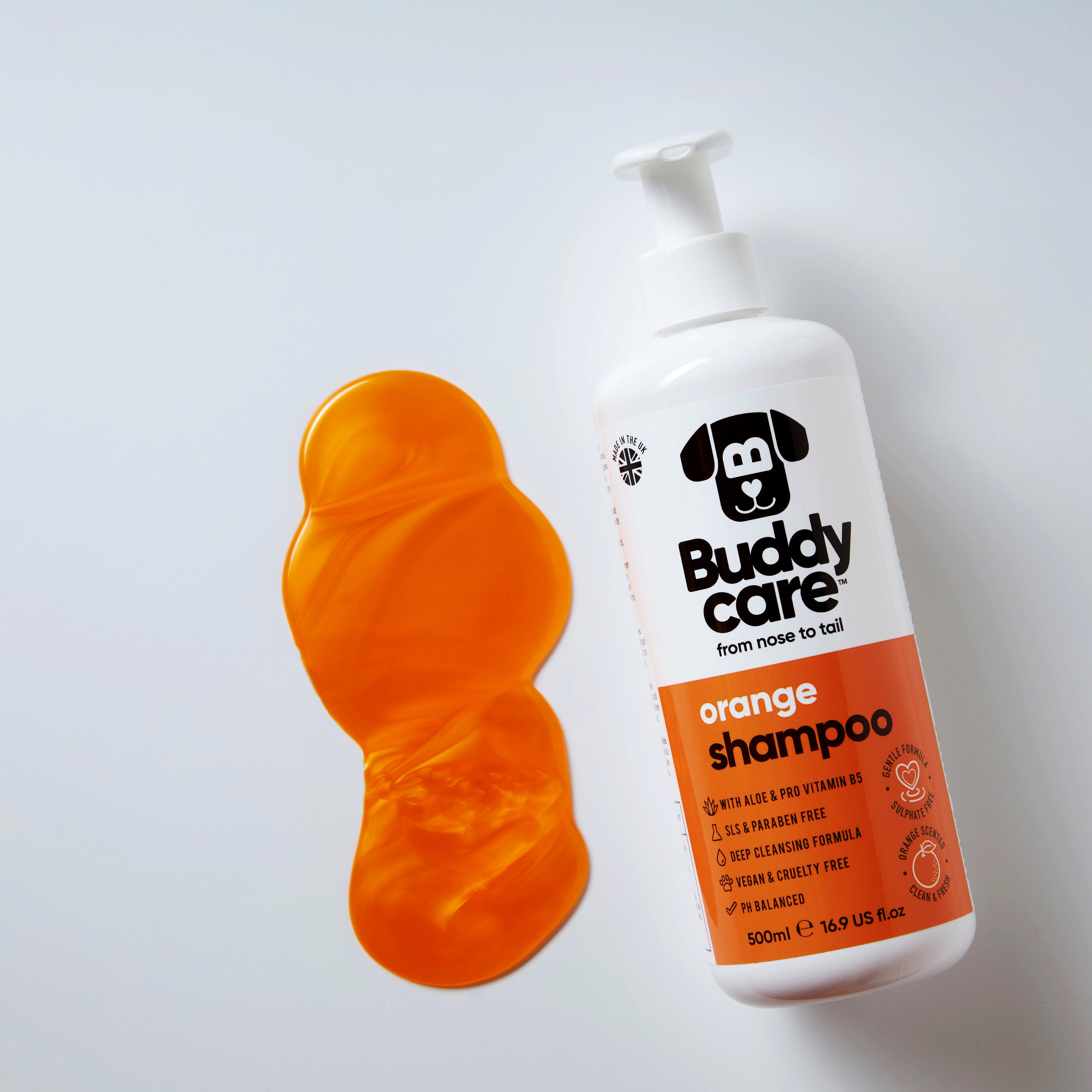 Orange Dog Shampoo by Buddycare