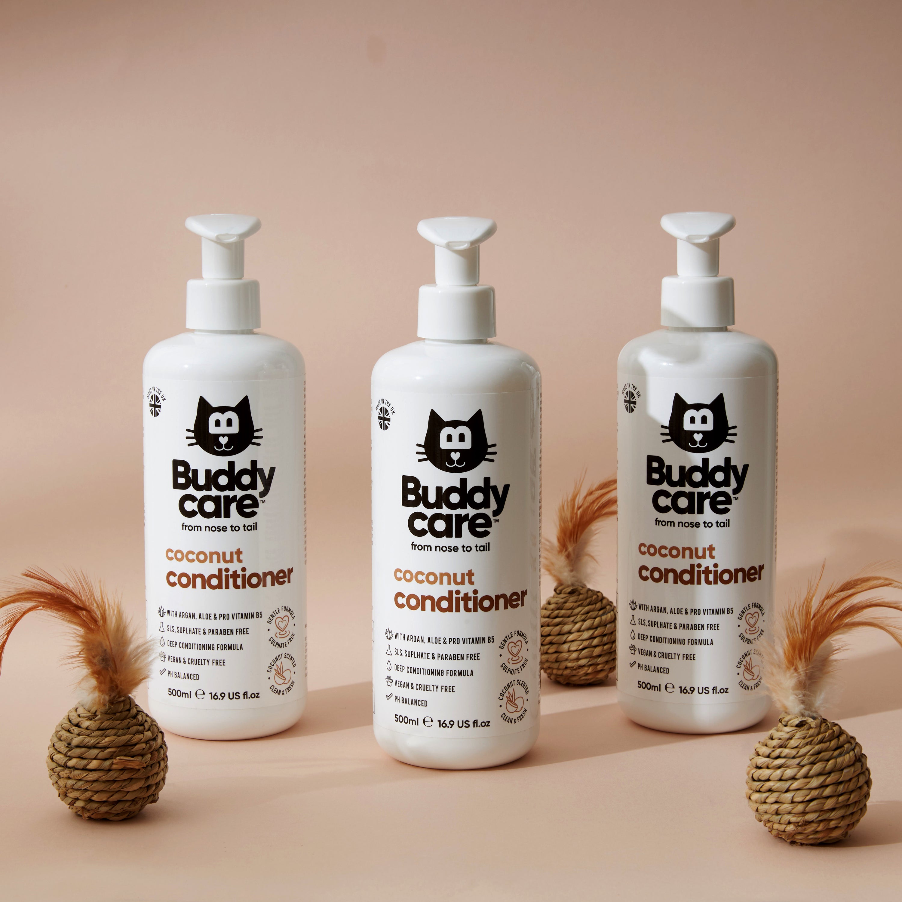 Coconut Cat Conditioner by Buddycare