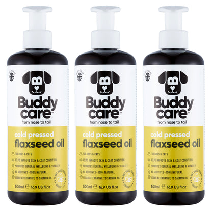 Flaxseed Oil for Dogs &amp; Cats