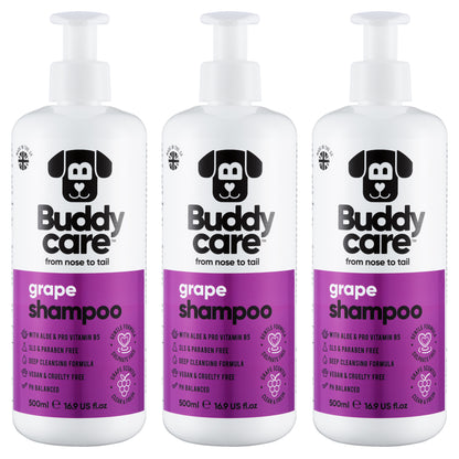 Grape Dog Shampoo by Buddycare