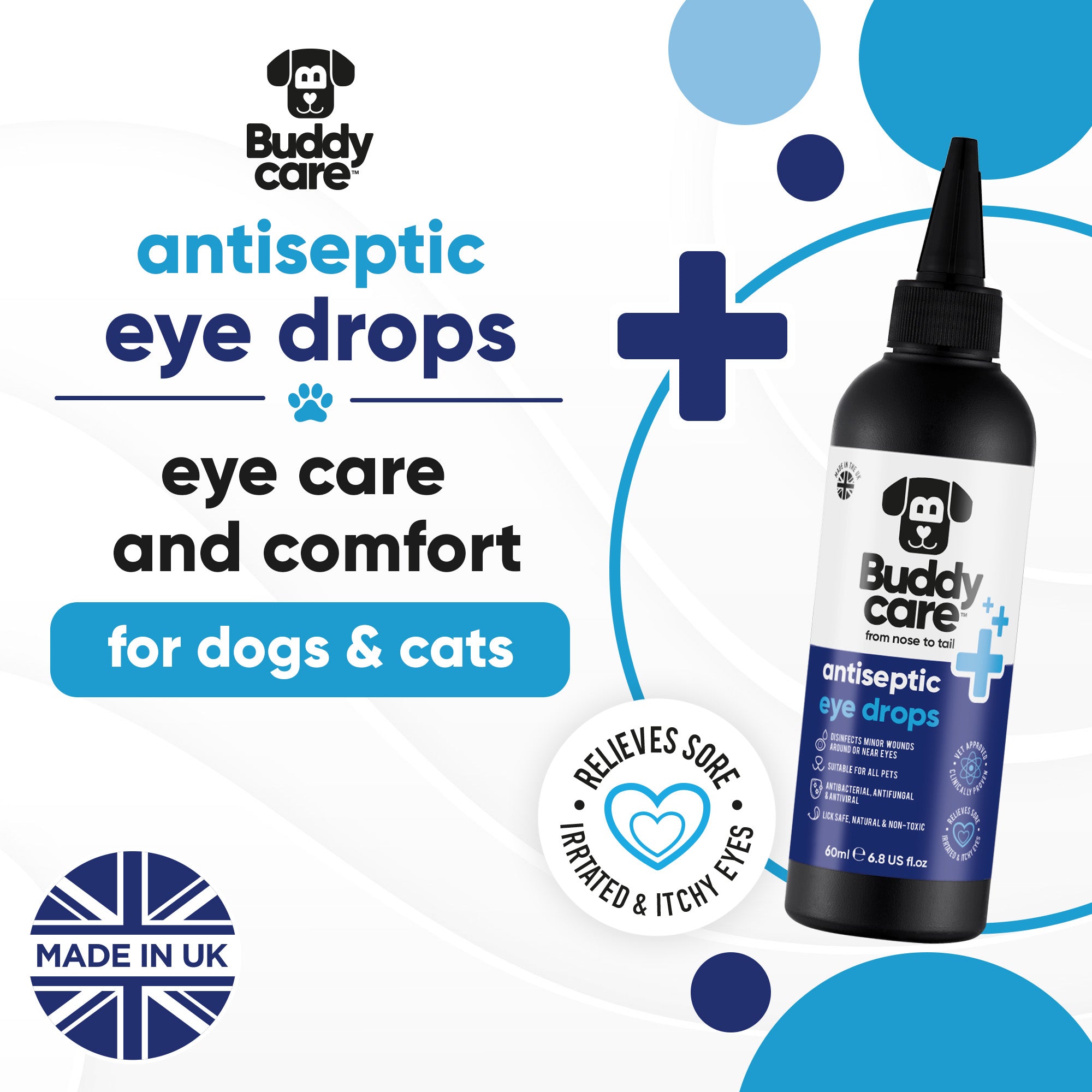 Pet Antiseptic Eye Drops