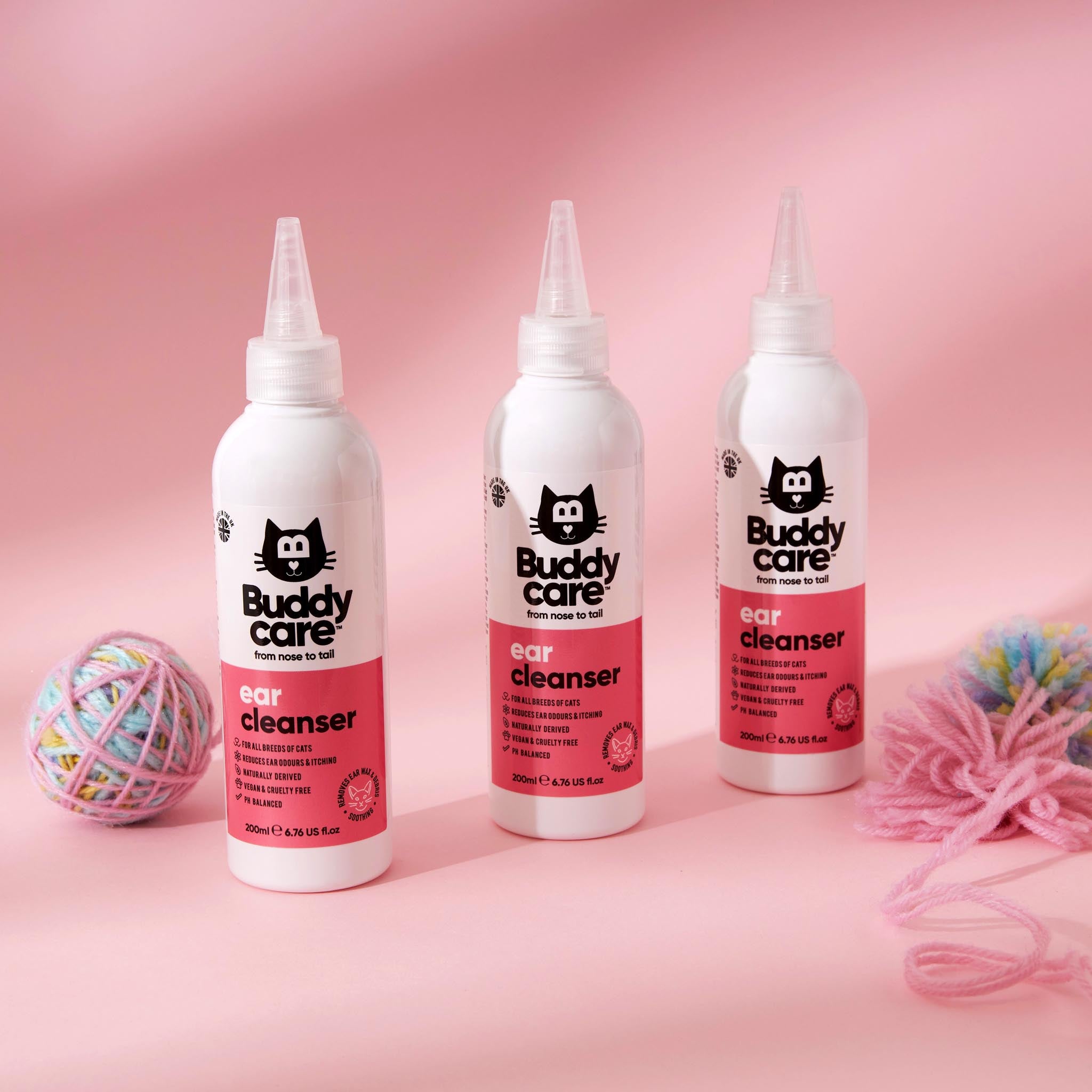 Cat Ear Cleanser by Buddycare