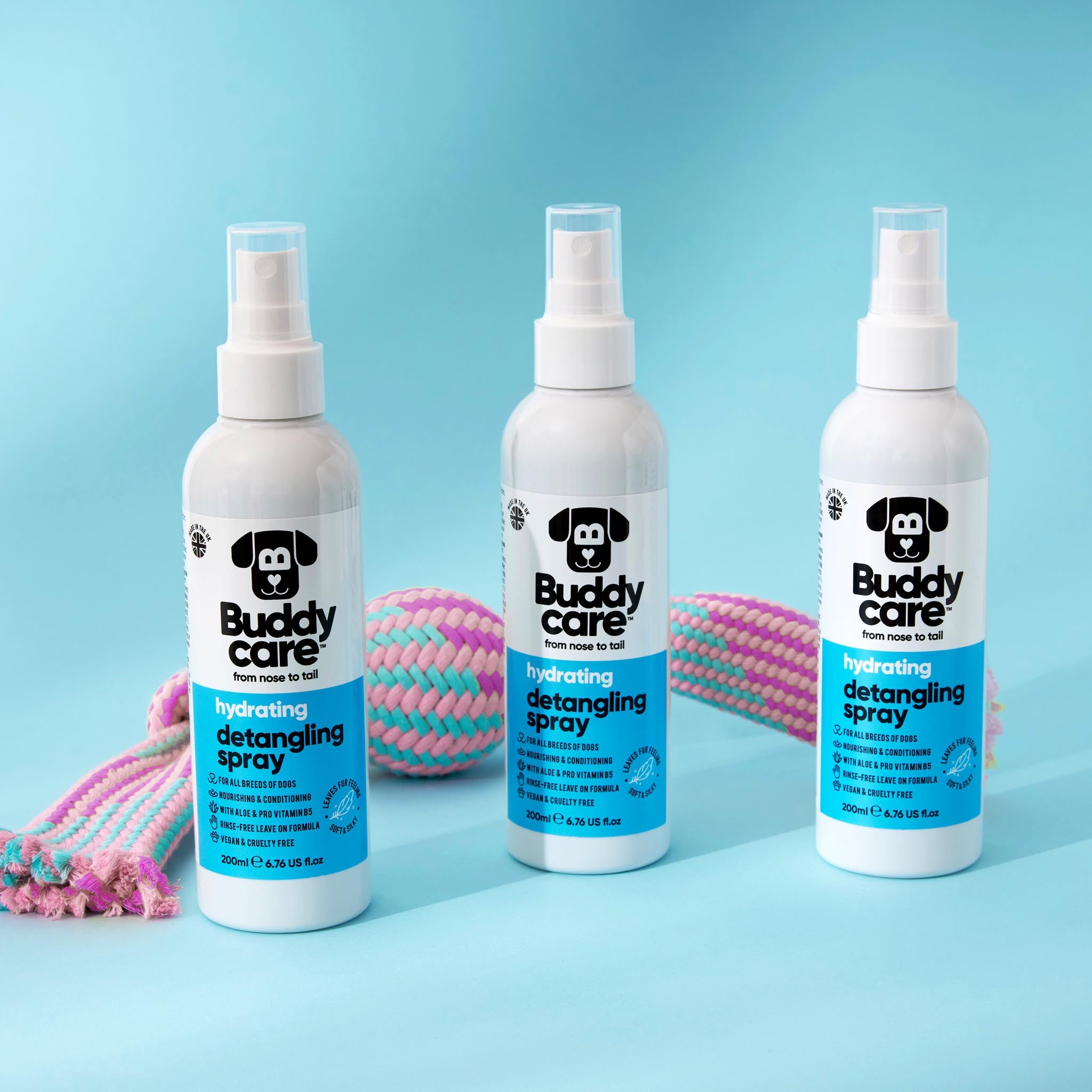 Dog Hydrating Detangling Spray by Buddycare