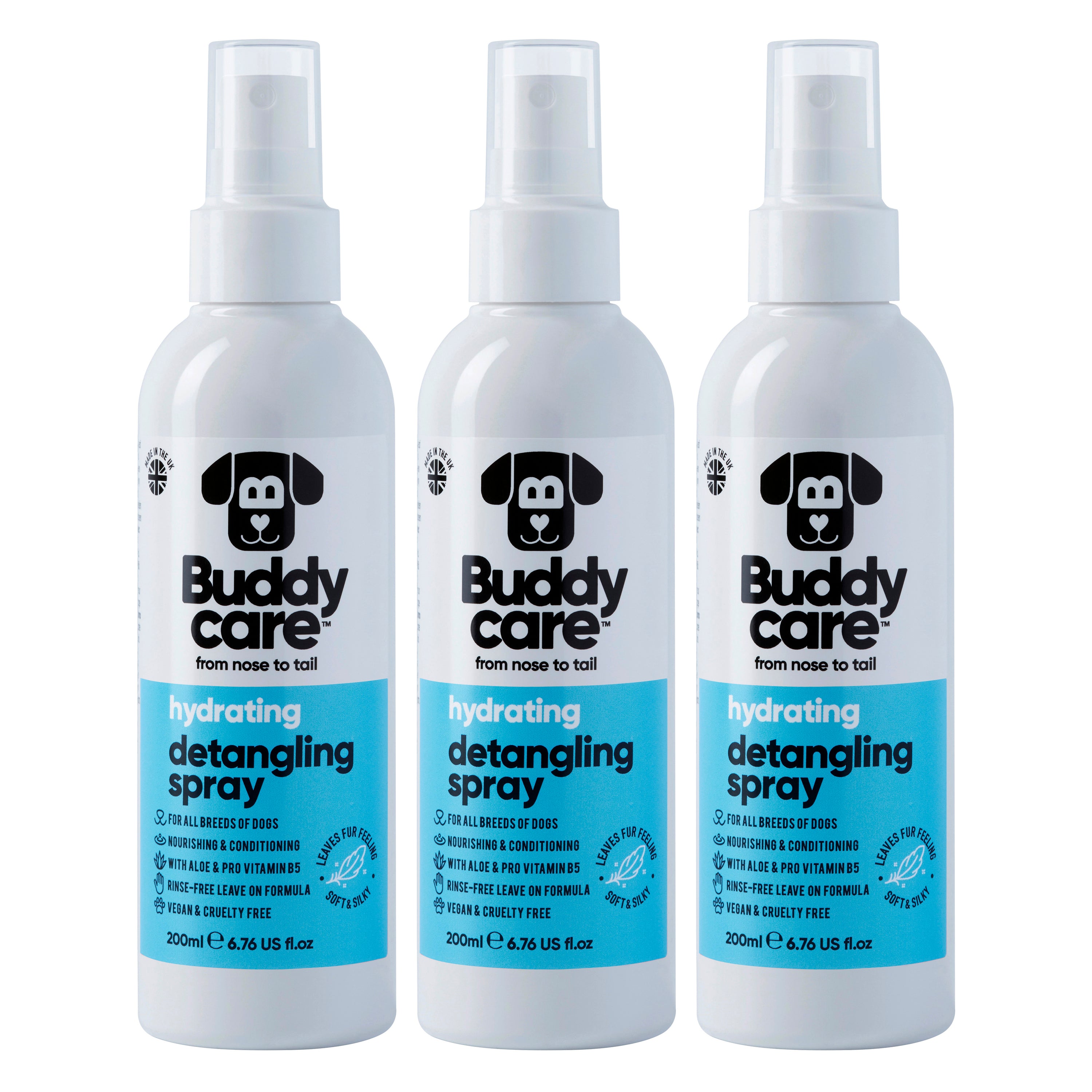 Dog Hydrating Detangling Spray by Buddycare