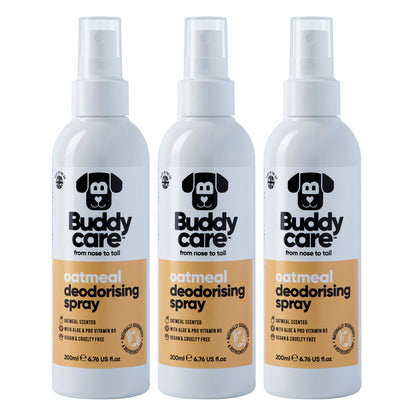 Oatmeal Dog Deodorising Spray by Buddycare