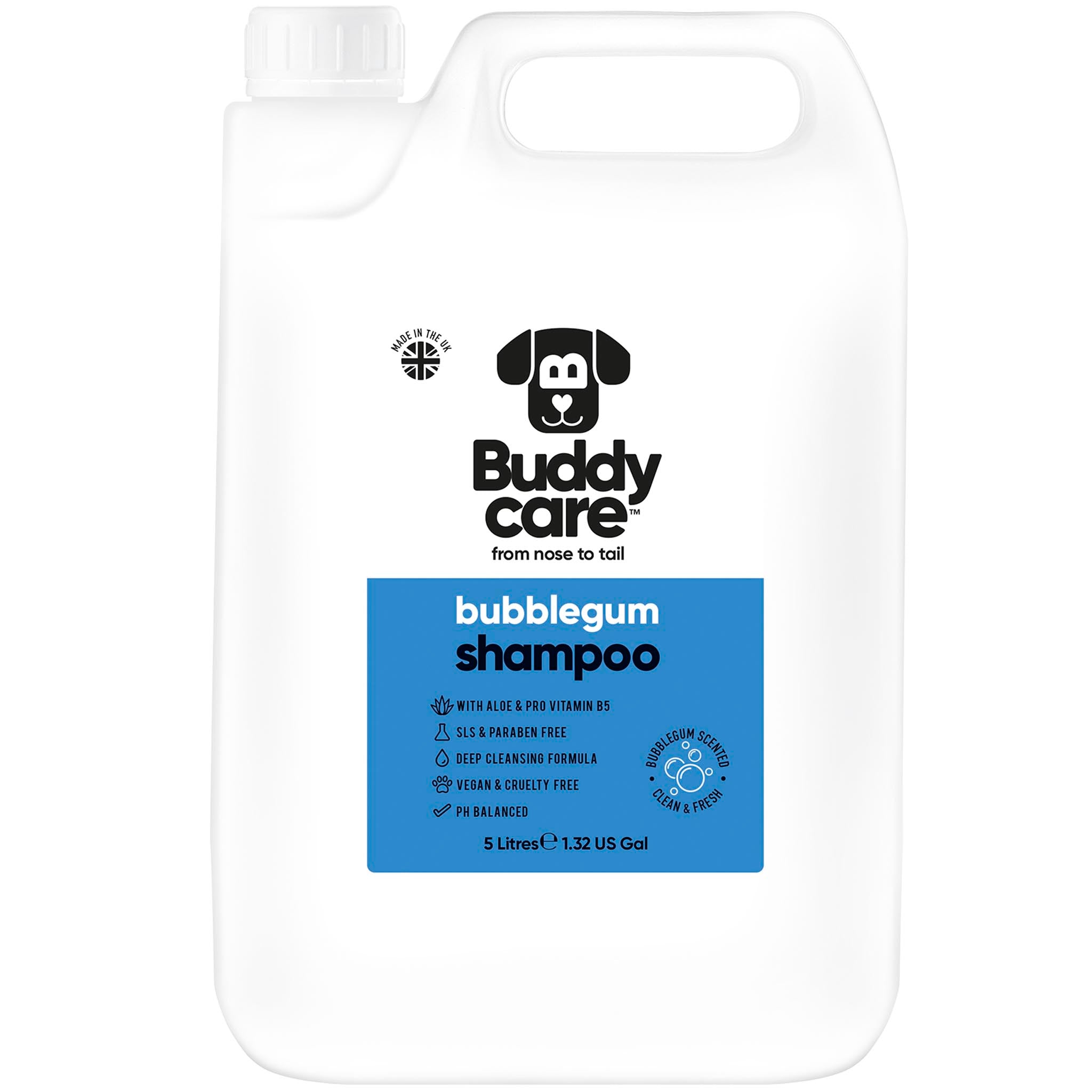 Bubblegum Dog Shampoo by Buddycare