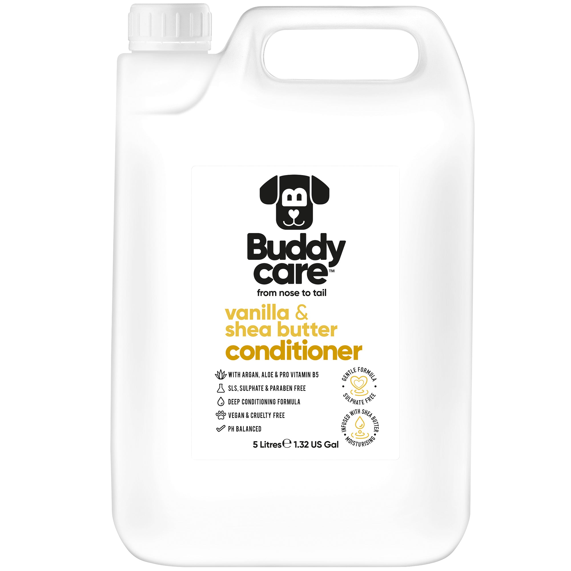 Vanilla & Shea Butter Dog Conditioner by Buddycare