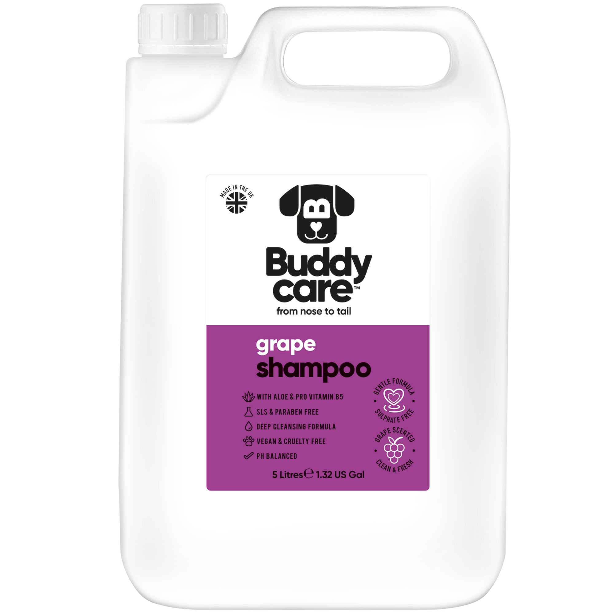 Grape Dog Shampoo by Buddycare