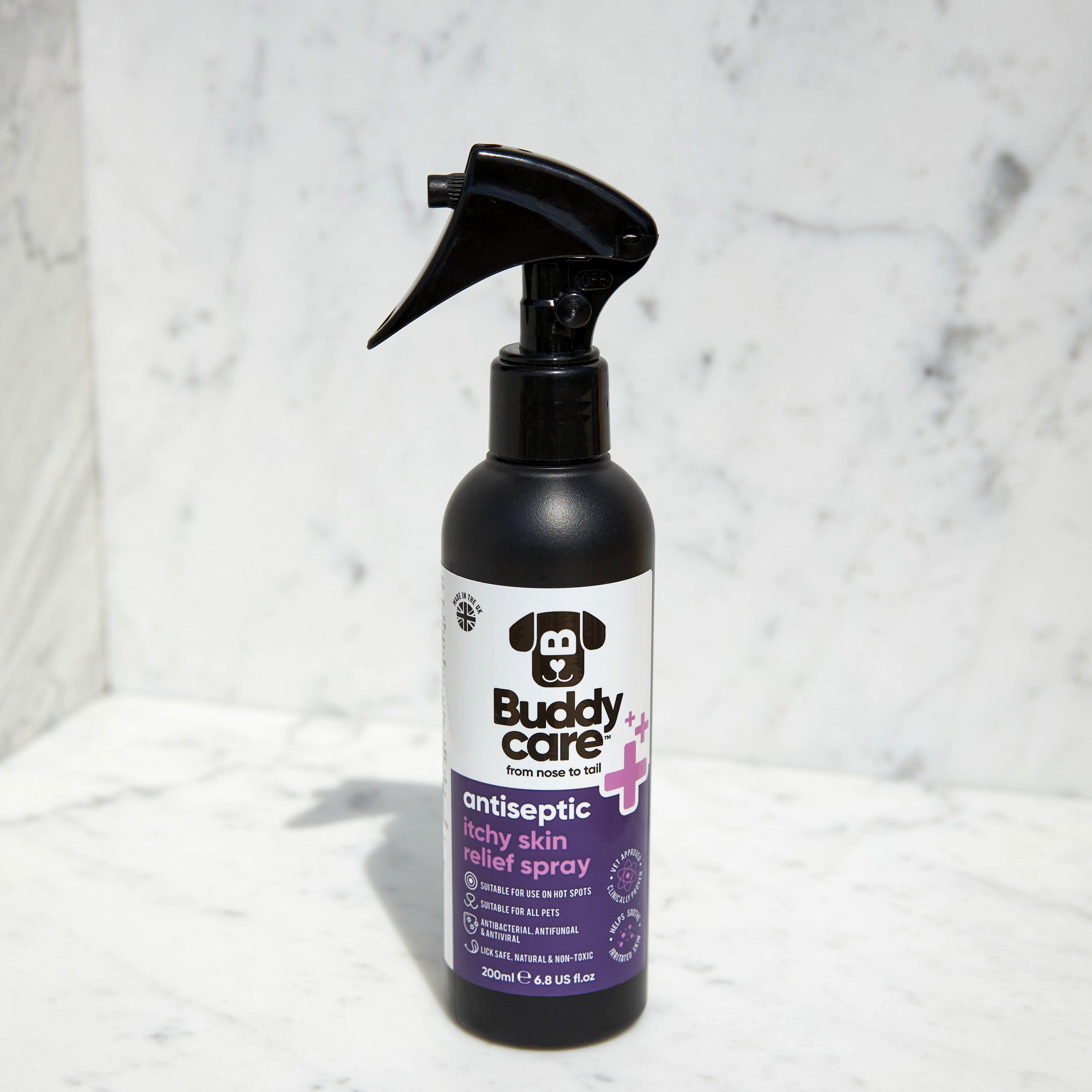 Pet Antiseptic Itchy Skin Relief Spray by Buddycare