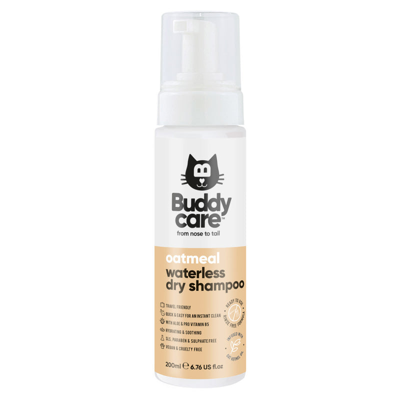 Oatmeal Waterless Dry Cat Shampoo