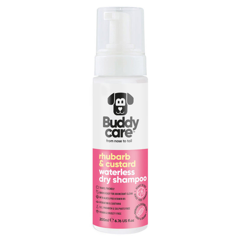 Rhubarb & Custard Waterless Dry Dog Shampoo
