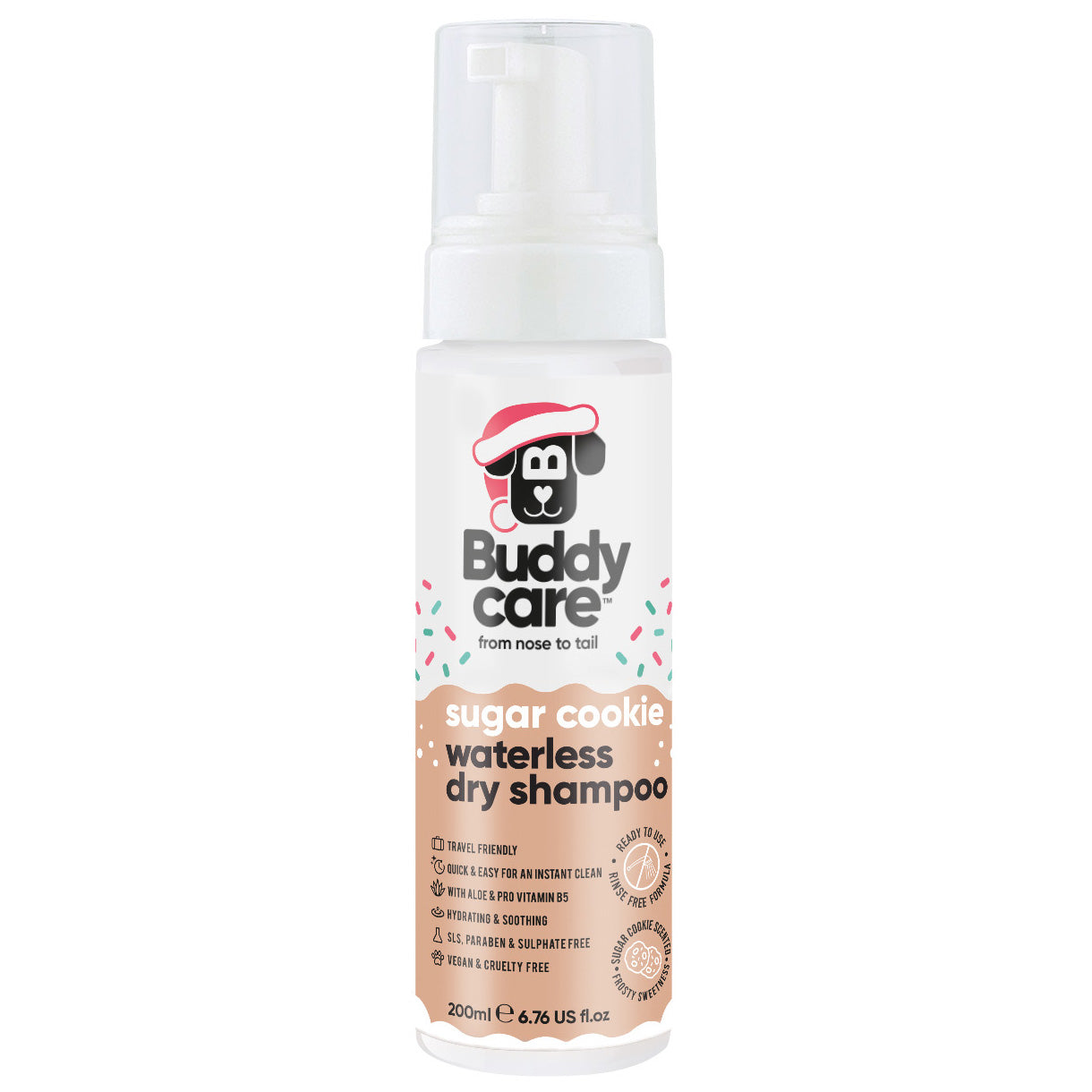 Sugar Cookie Waterless Dry Dog Shampoo