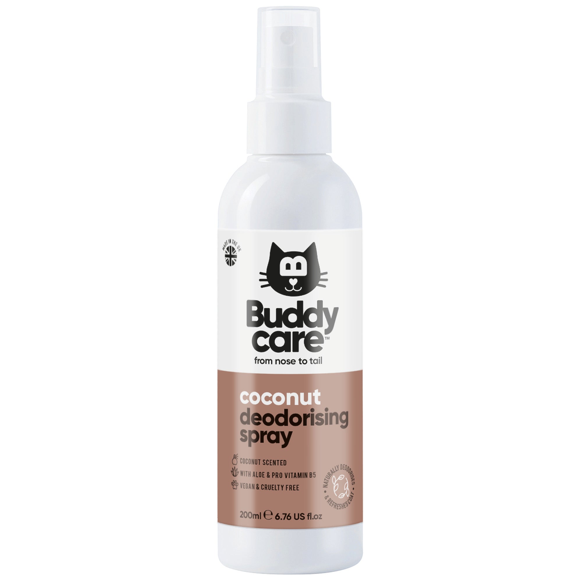 Coconut Cat Deodorising Spray by Buddycare