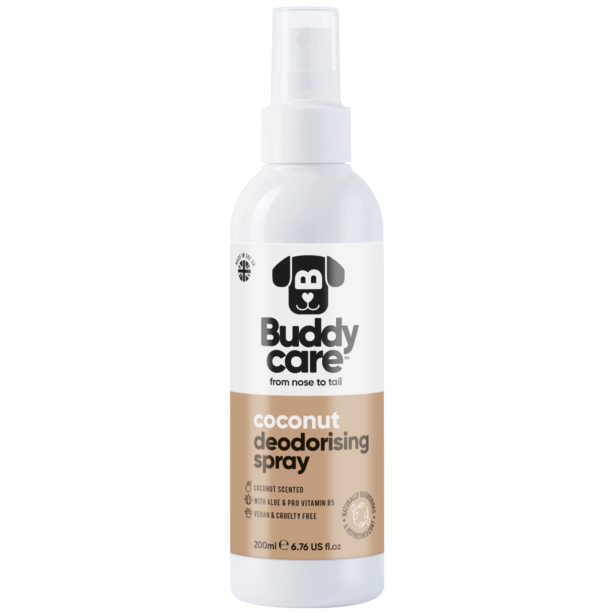 Coconut Dog Deodorising Spray by Buddycare