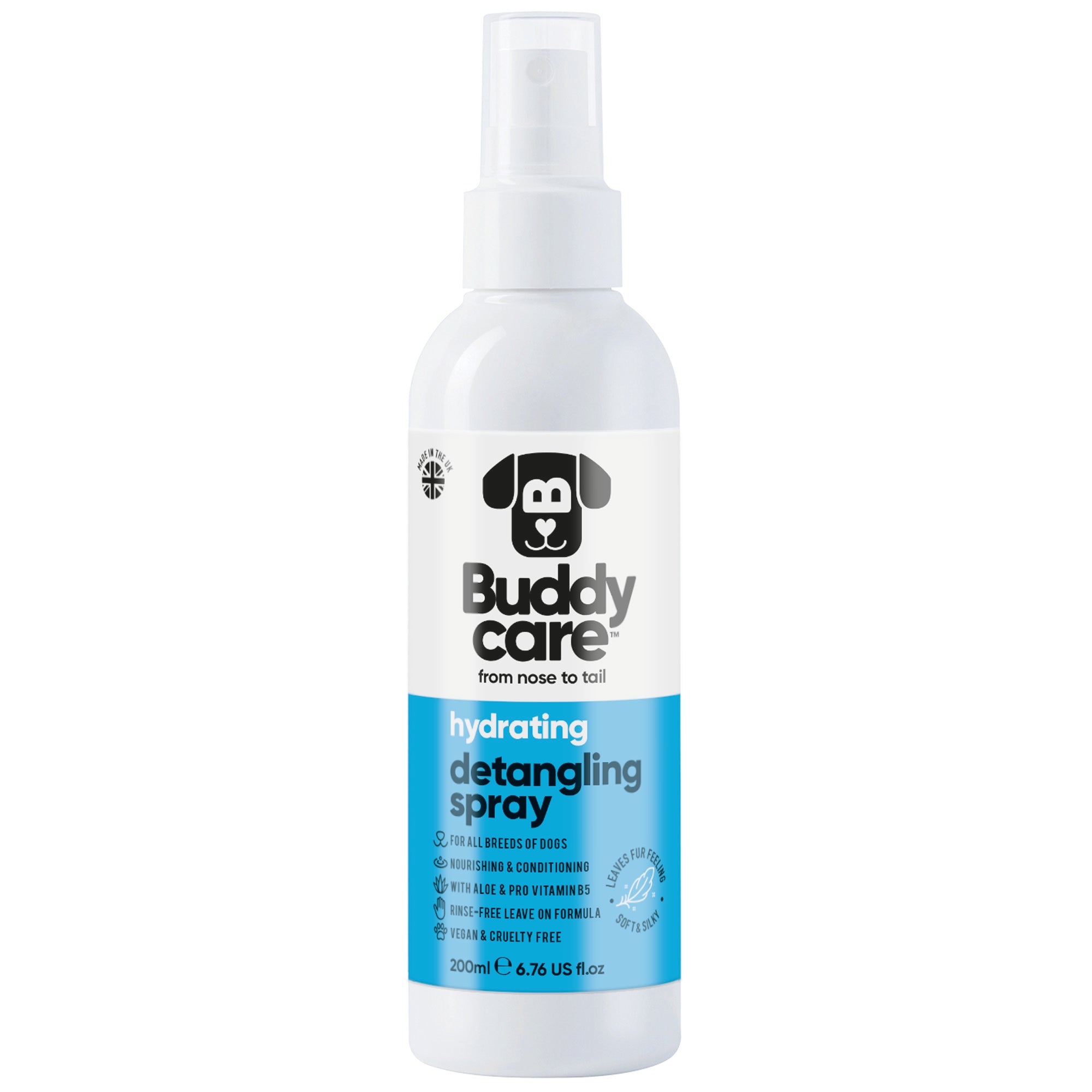 Dog Hydrating Detangling Spray by Buddycare