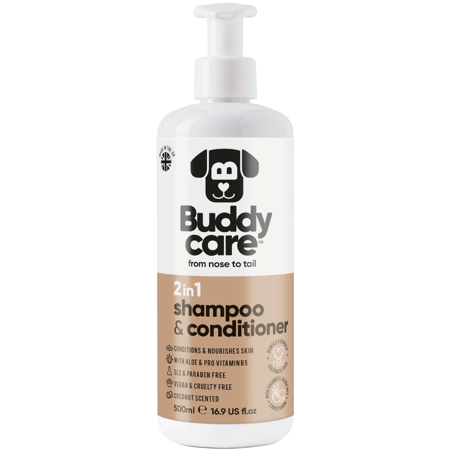 2in1 Coconut Dog Shampoo &amp; Conditioner