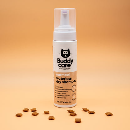 Oatmeal Waterless Dry Cat Shampoo