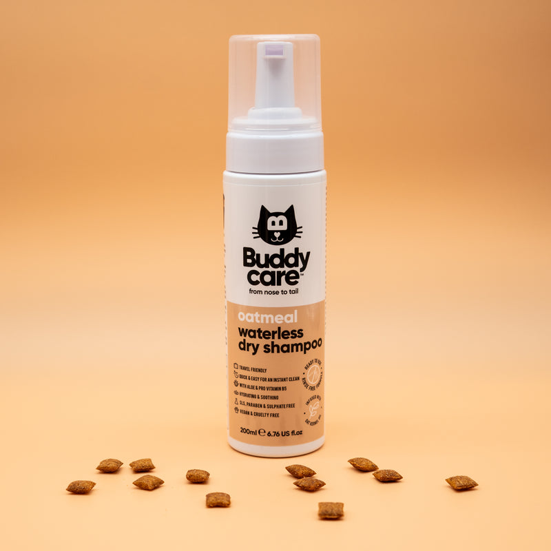 Oatmeal Waterless Dry Cat Shampoo