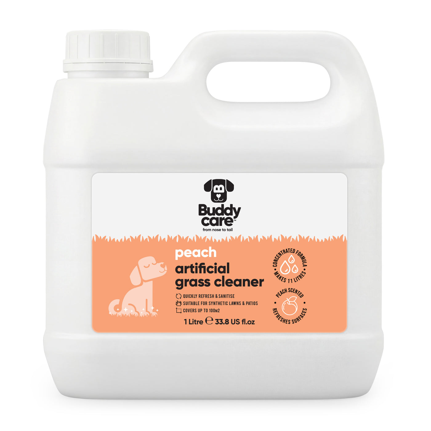 Peach Artificial Grass Cleaner